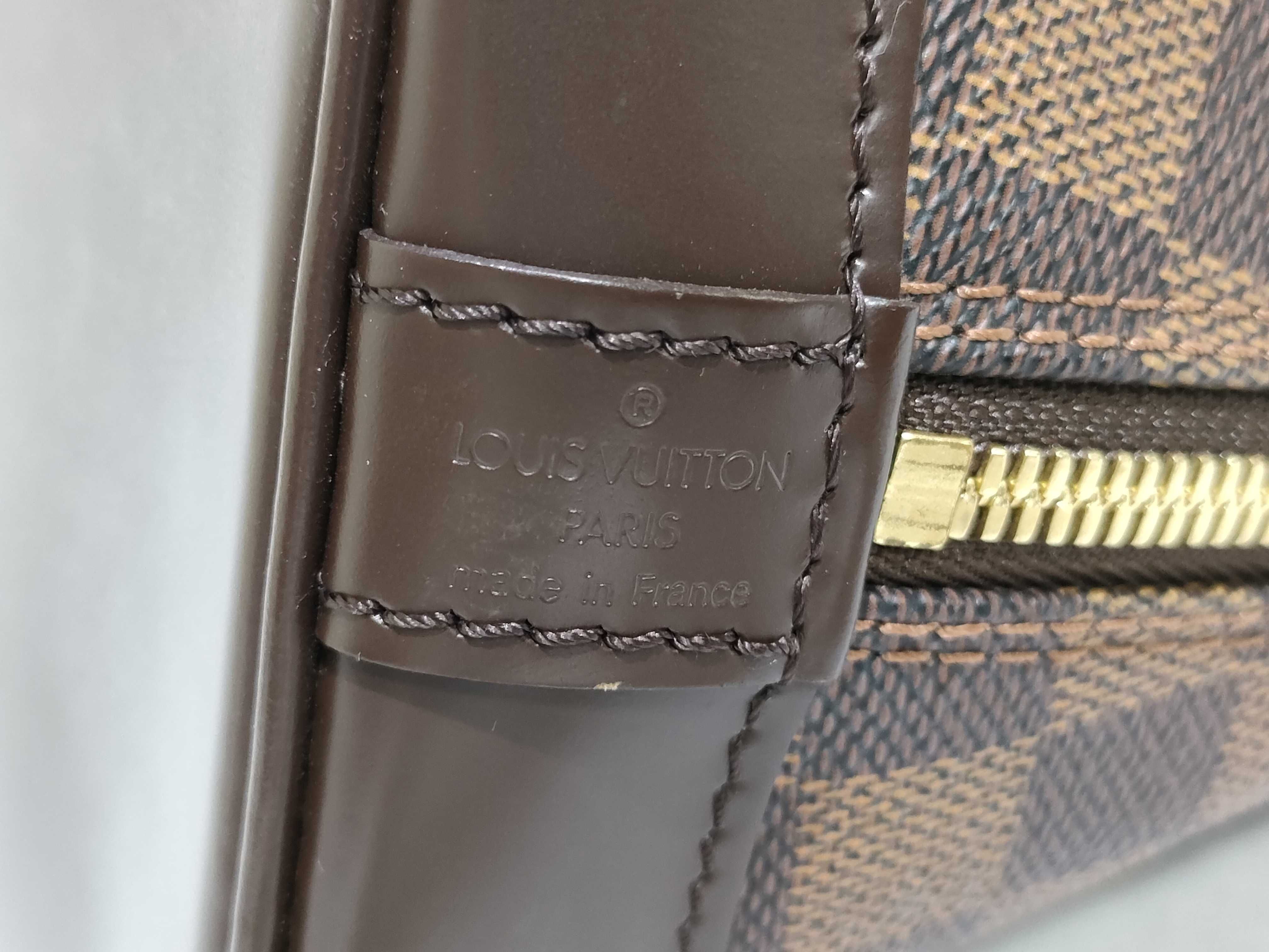 Damier Alma PM N53151 FL1004 Brown Handbag — view 11
