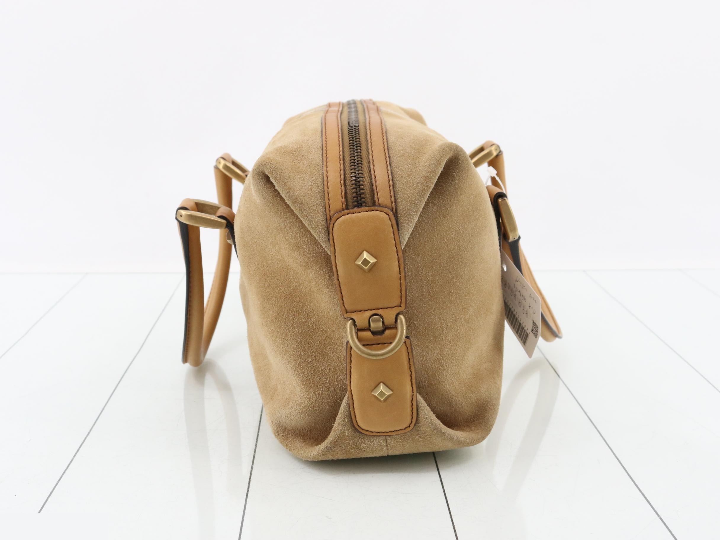 GG Canvas Suede Handbag 120886 — view 3