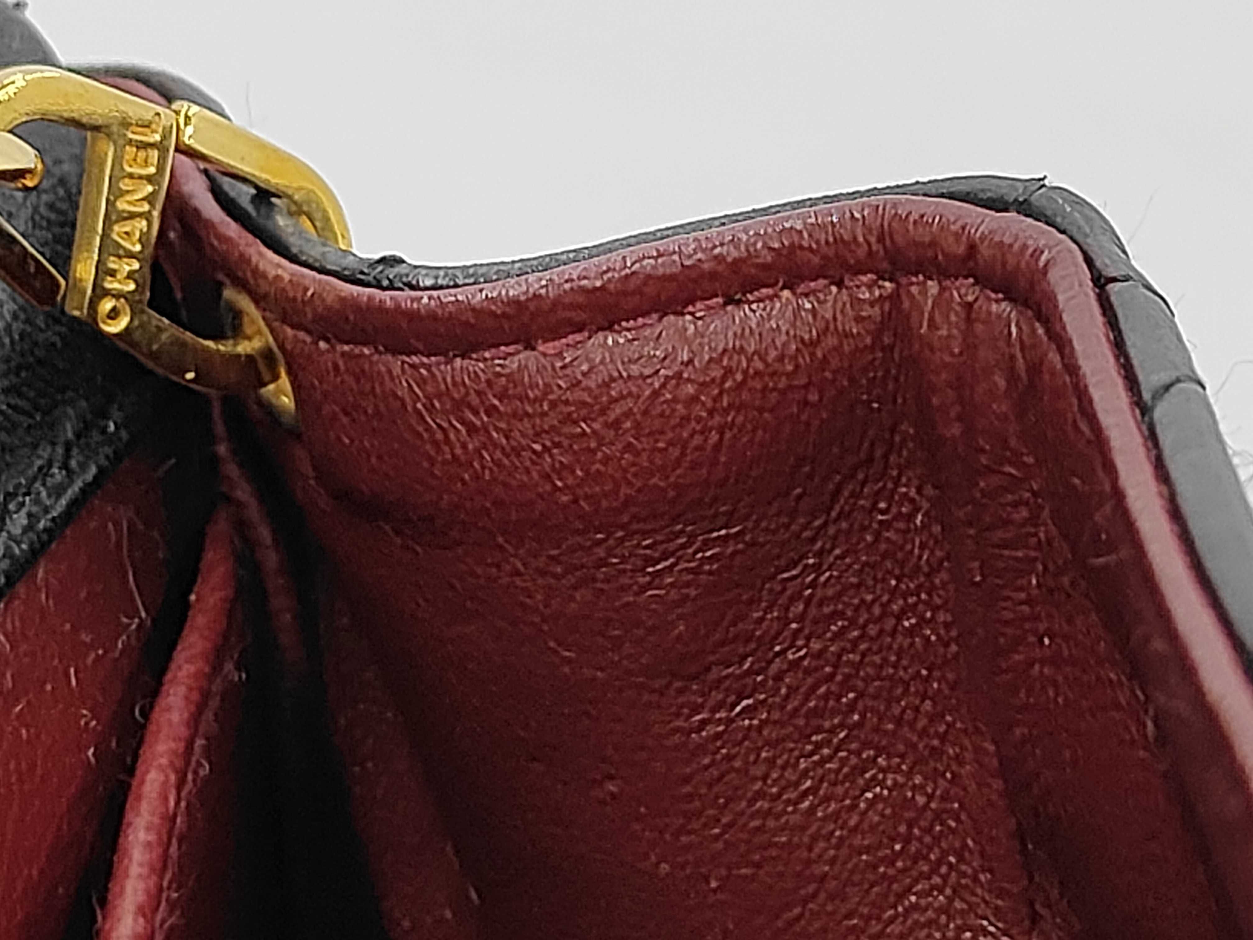 Matelassé 19 Chain Shoulder Bag, Lambskin, Black Shoulder Bag — view 13