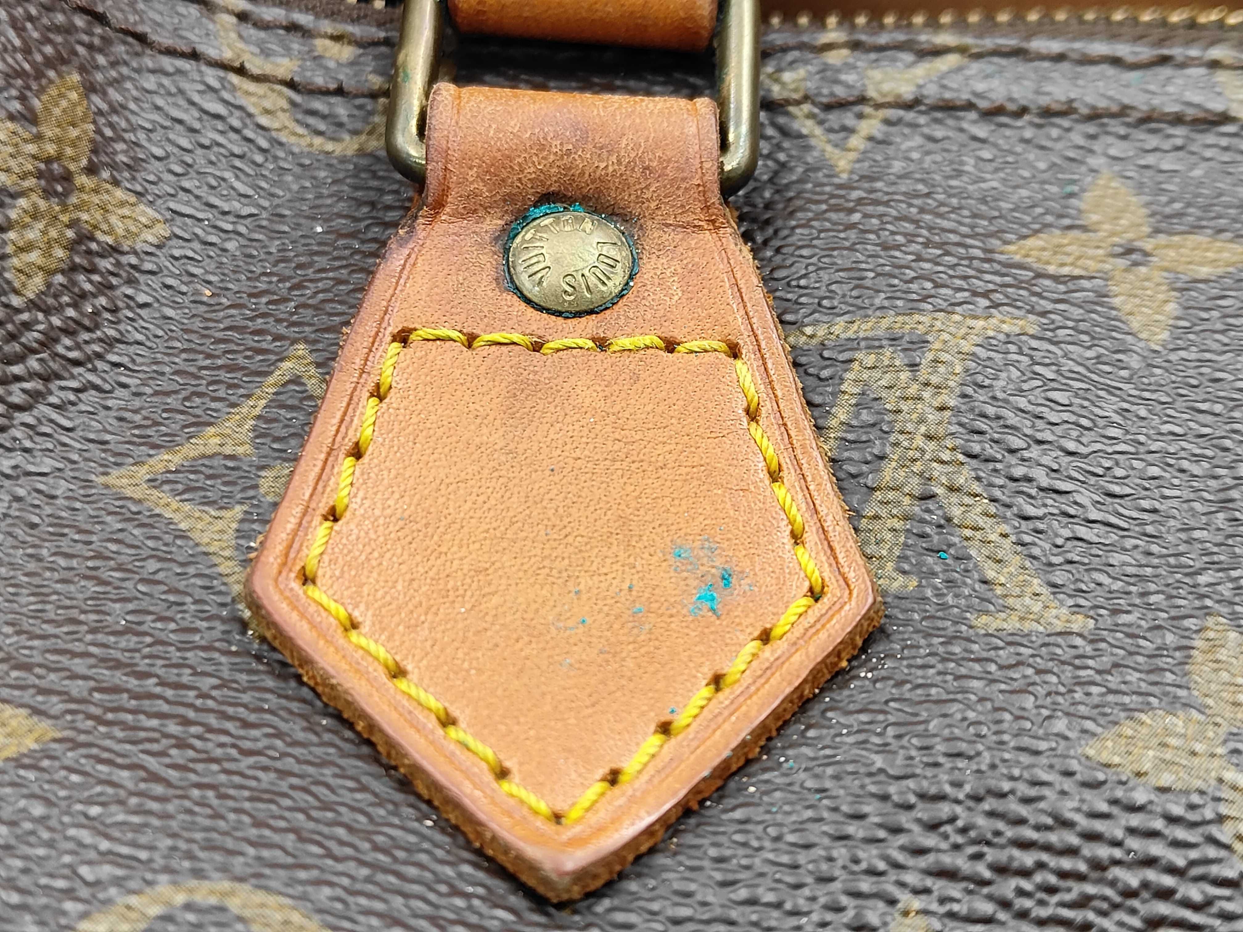 Monogram Louis Vuitton Speedy 35 M41524 Monogram Brown Handbag — view 12