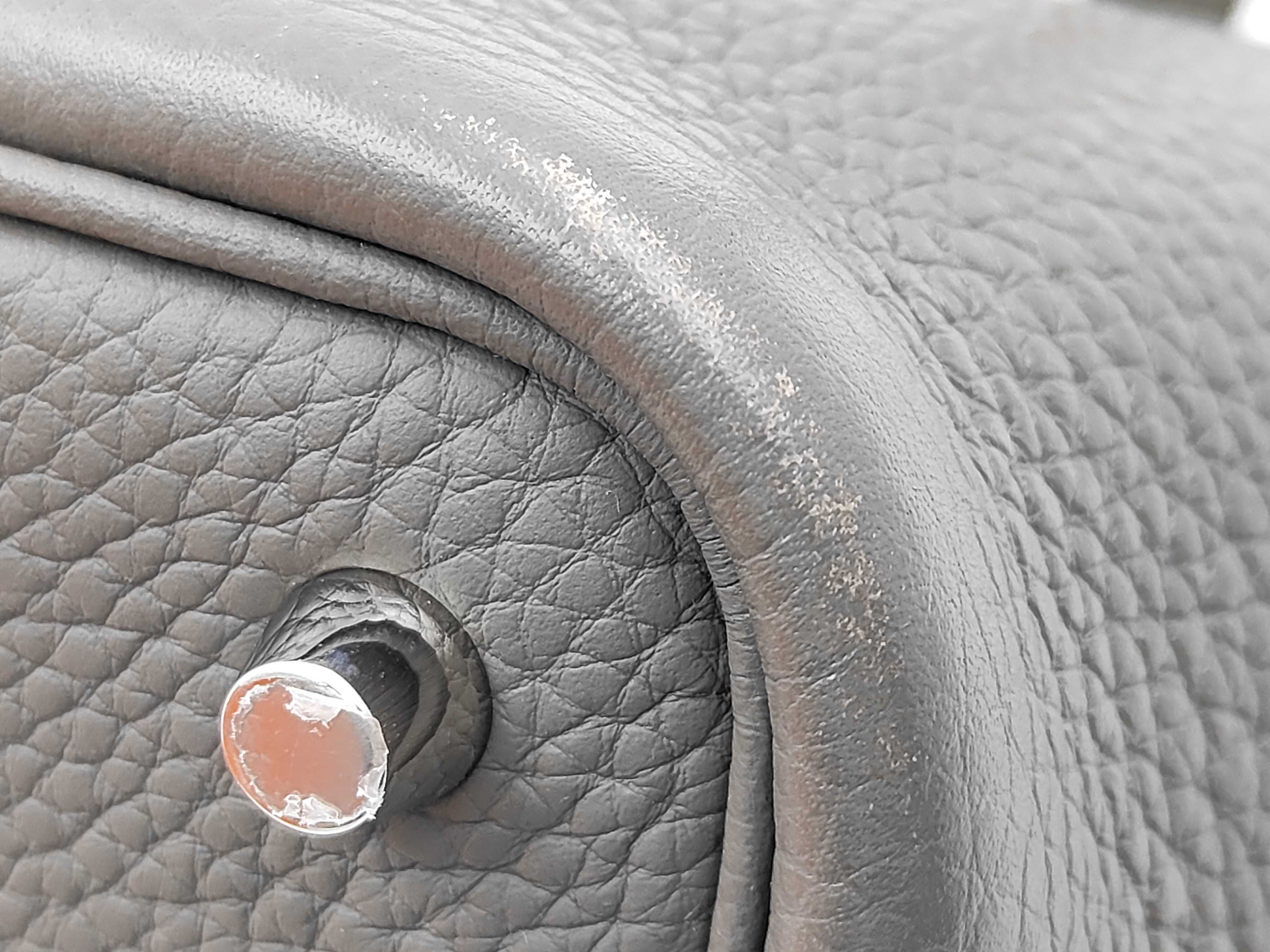 Picotin Lock 18 PM Taurillon Clemence Grismeyer Silver Hardware U Stamp Handbag — view 5