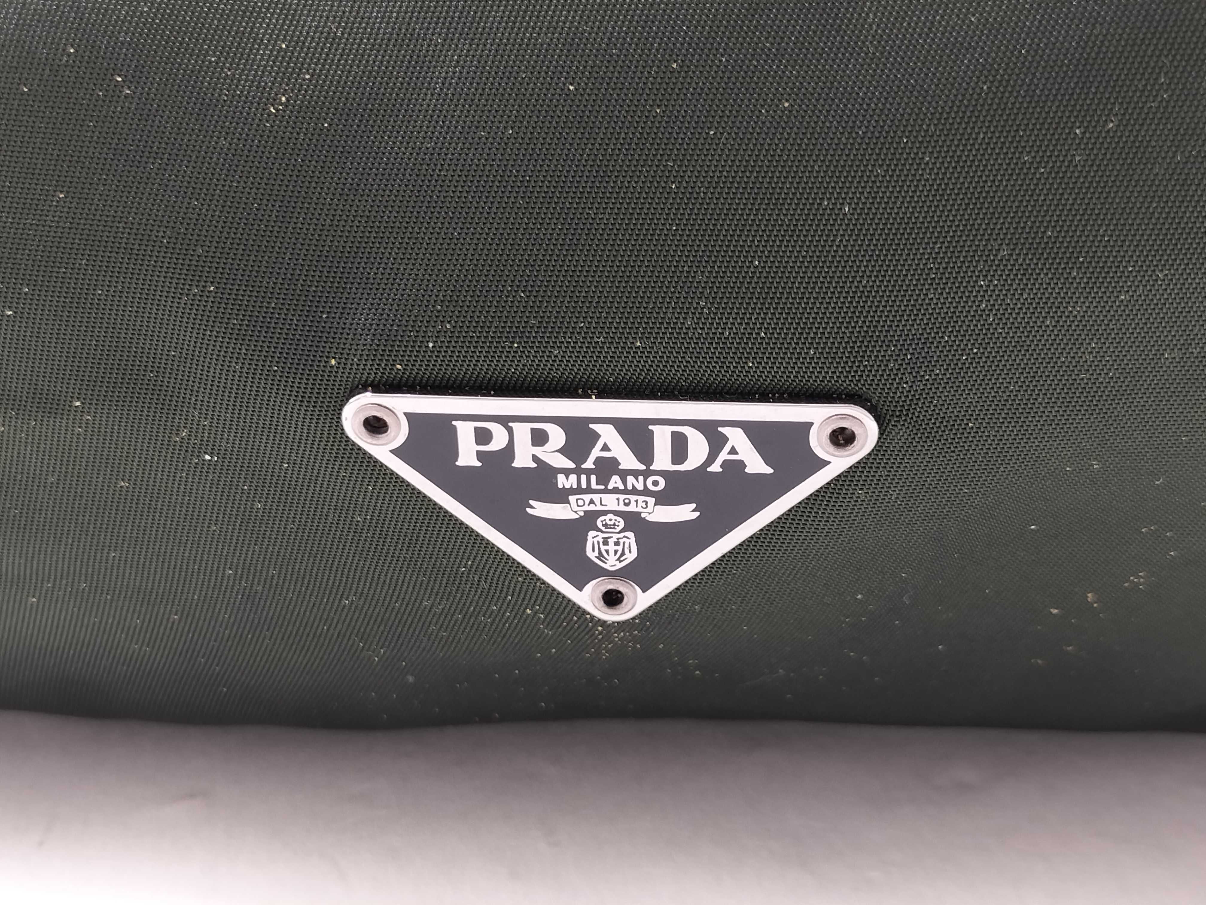 Nylon Prada Shoulder Bag Khaki Shoulder Bag — view 4