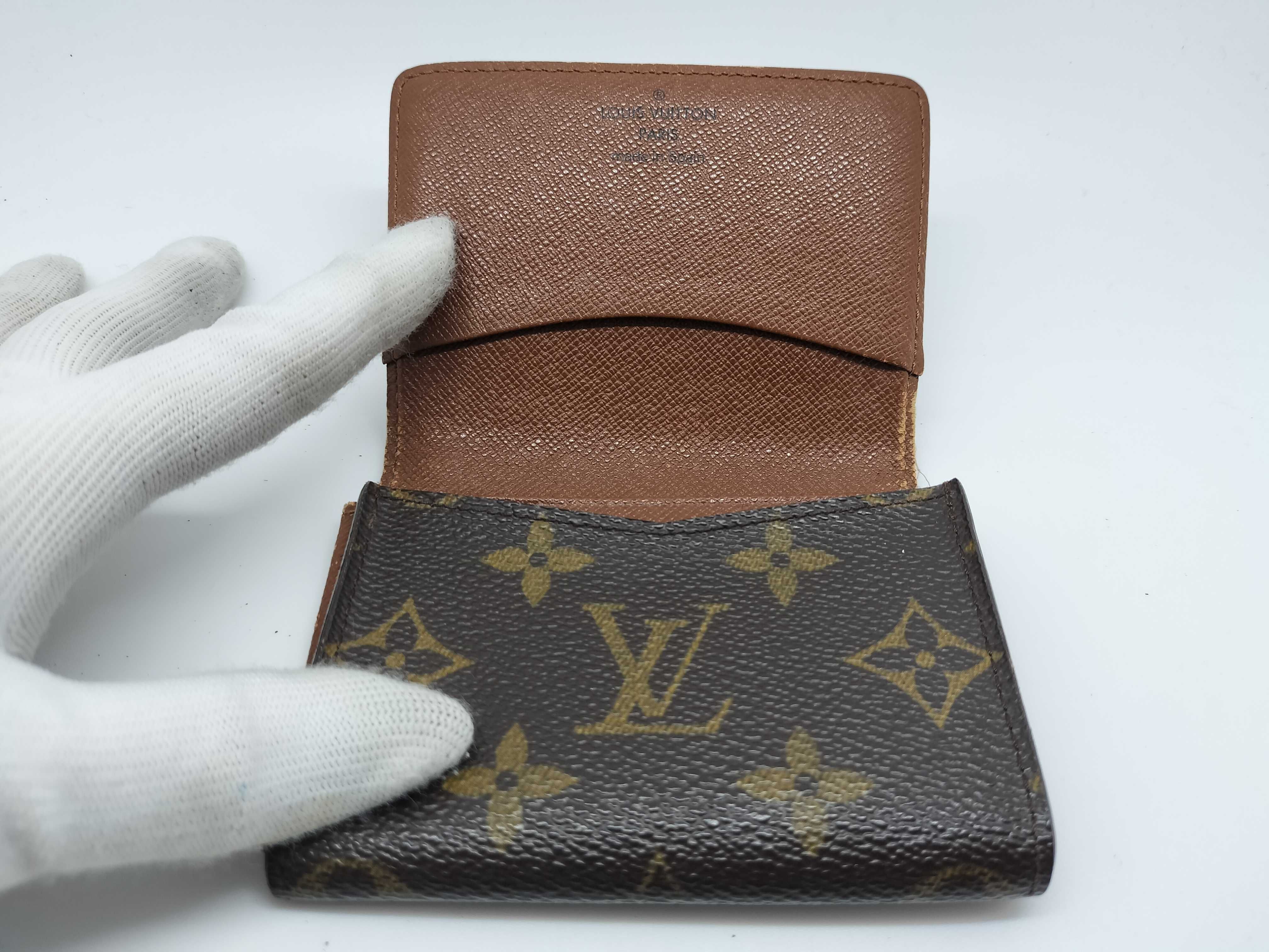 Monogram Enveloppe Carte de Visite Card Case — view 7