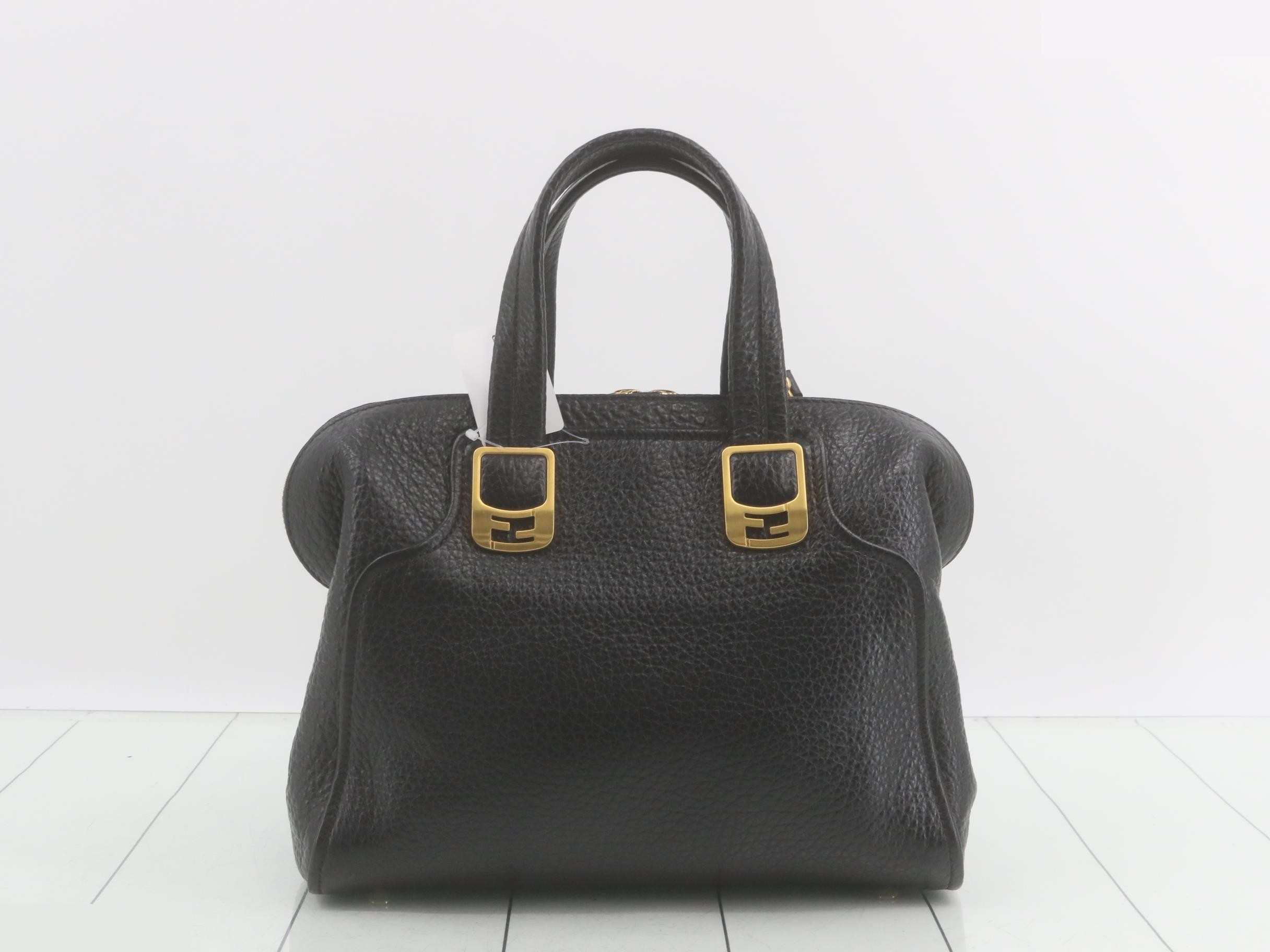 Chameleon 2WAY handbag leather black — view 2