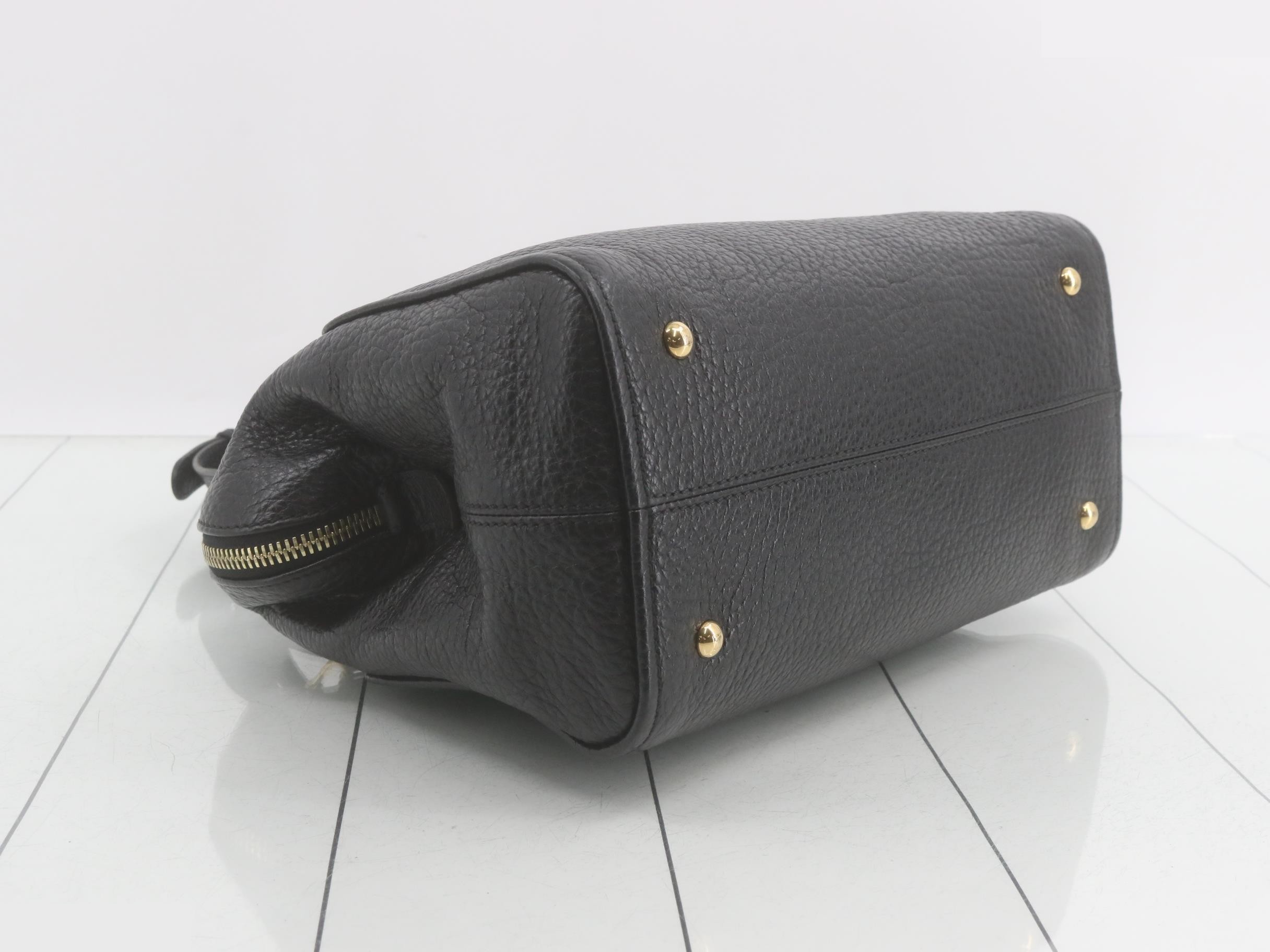 Chameleon 2WAY handbag leather black — view 5