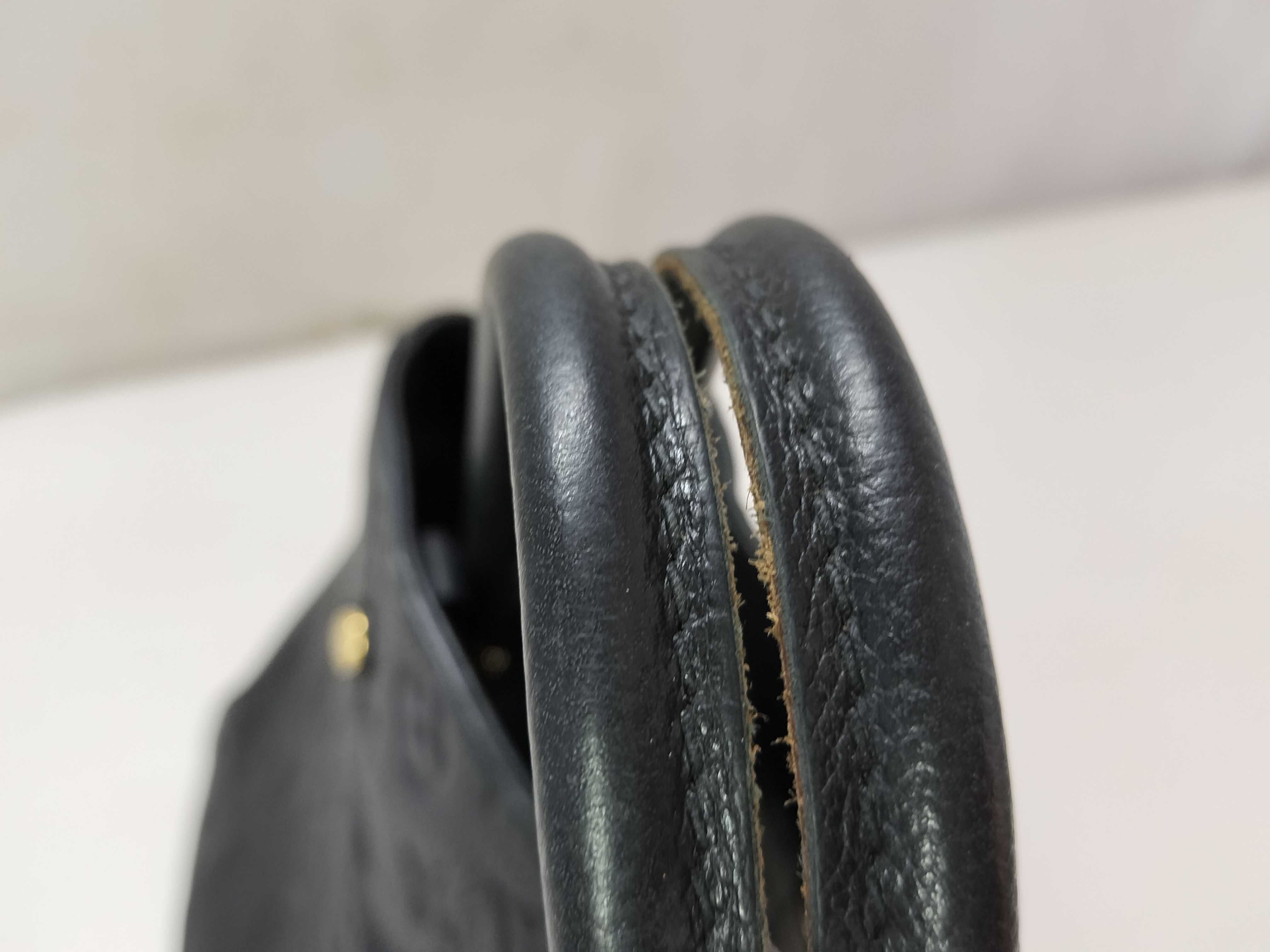 Monogram Empreinte Louis Vuitton Black Handbag — view 4