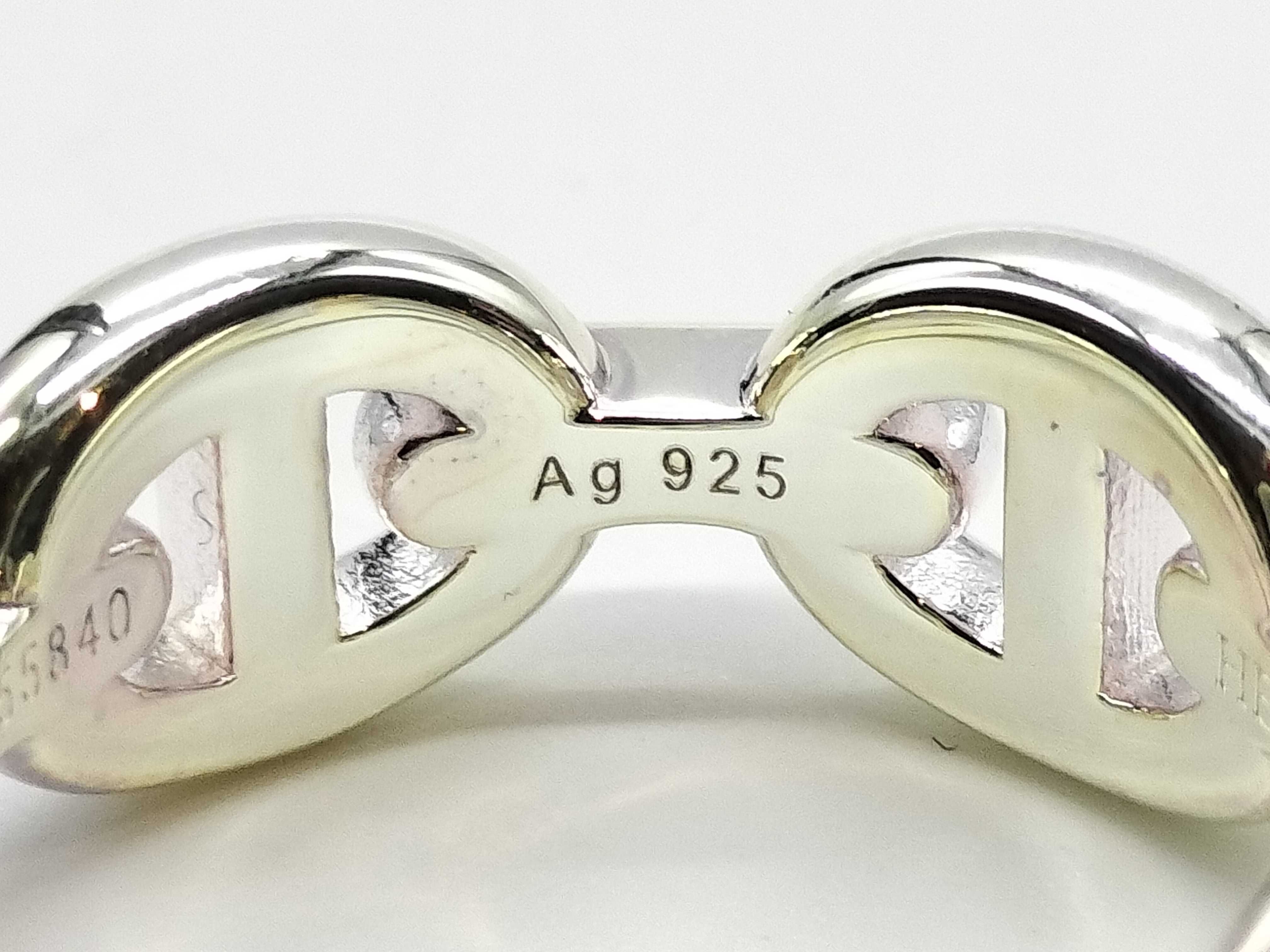 Chaine d'Ancre Enchainée Ring Ag925 SV925 Ring — view 3