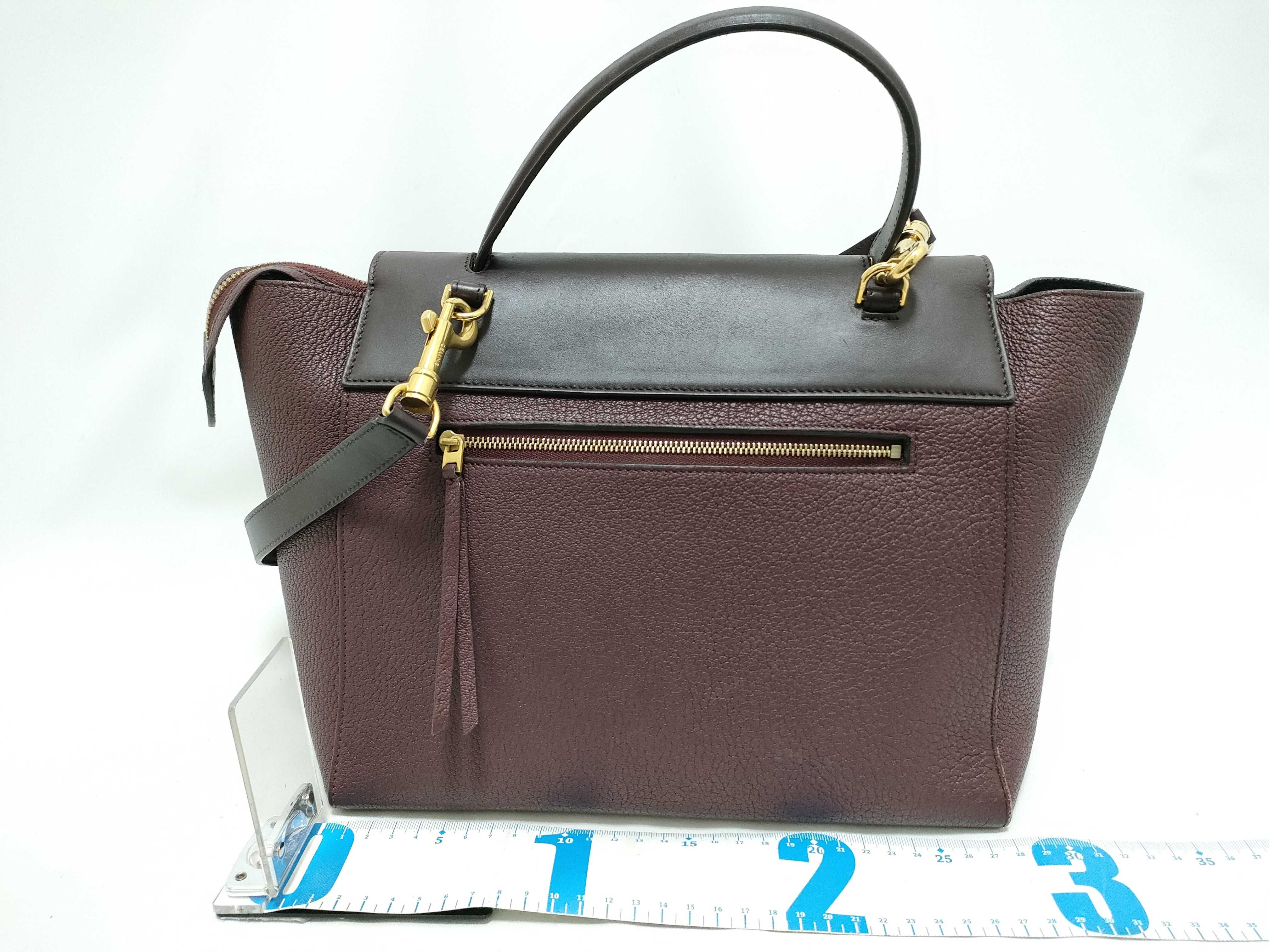 VN - Belt Bag Cowskin 2-Way Handbag Red — view 2