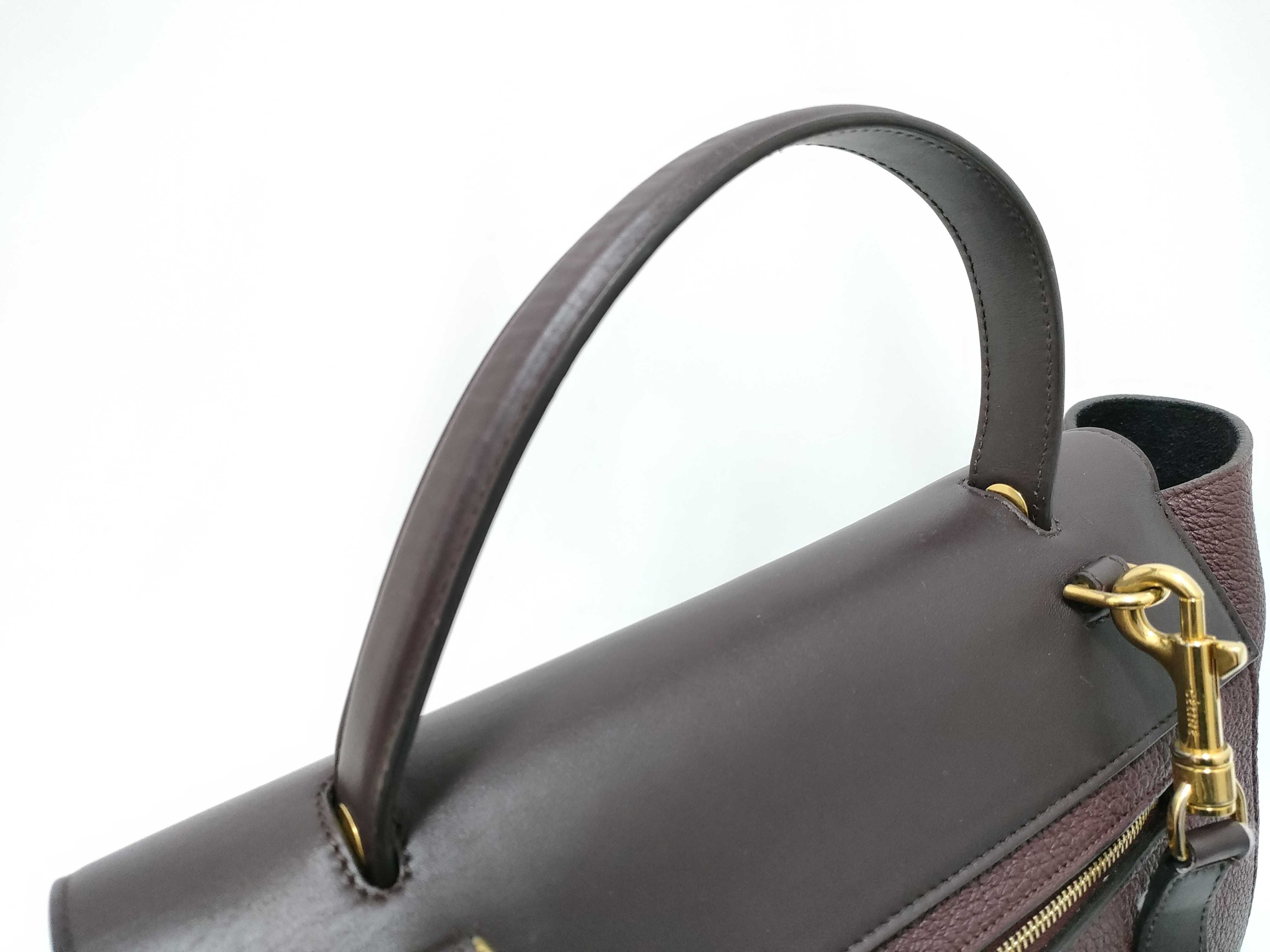 VN - Belt Bag Cowskin 2-Way Handbag Red — view 3