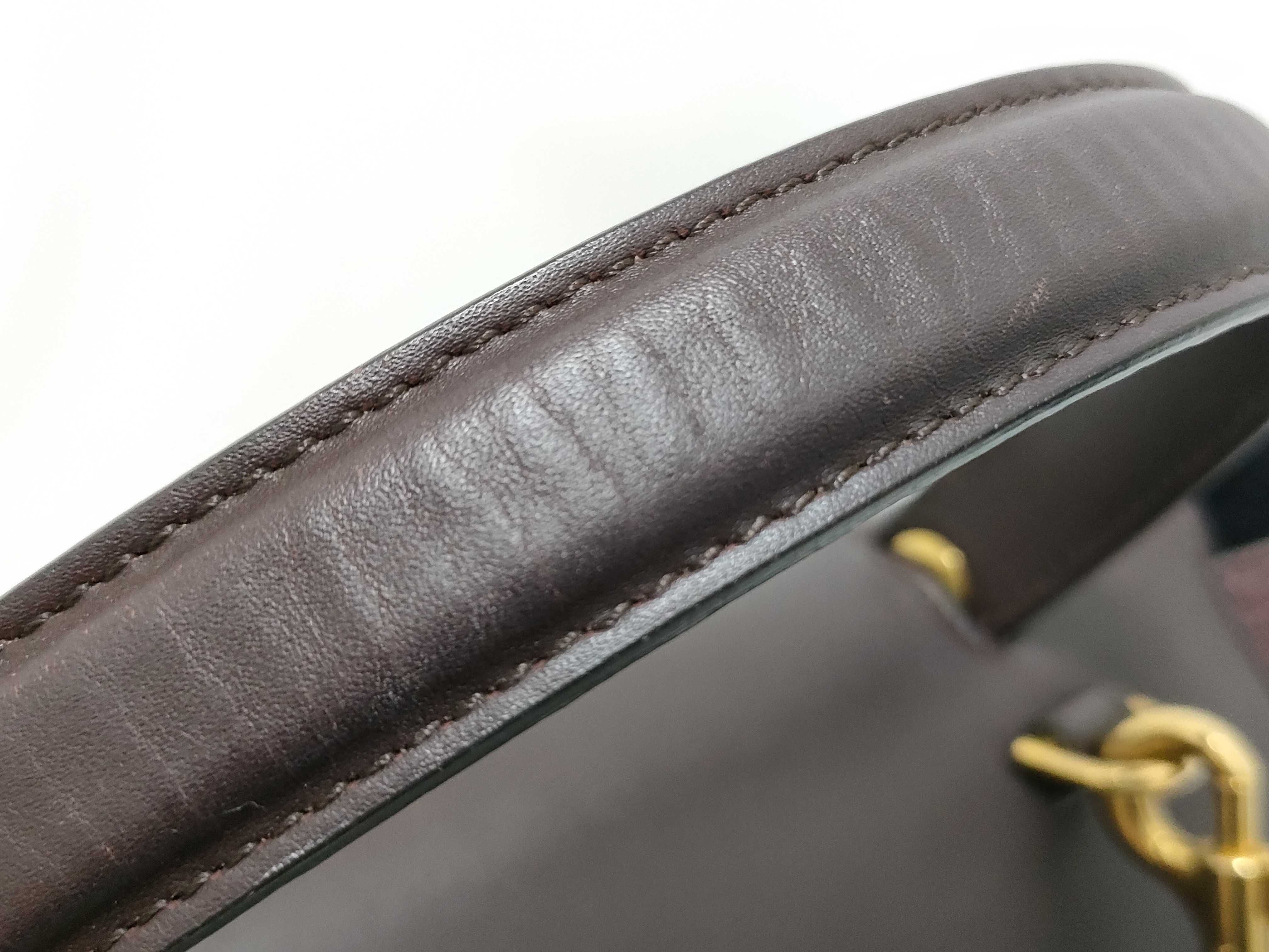 VN - Belt Bag Cowskin 2-Way Handbag Red — view 4