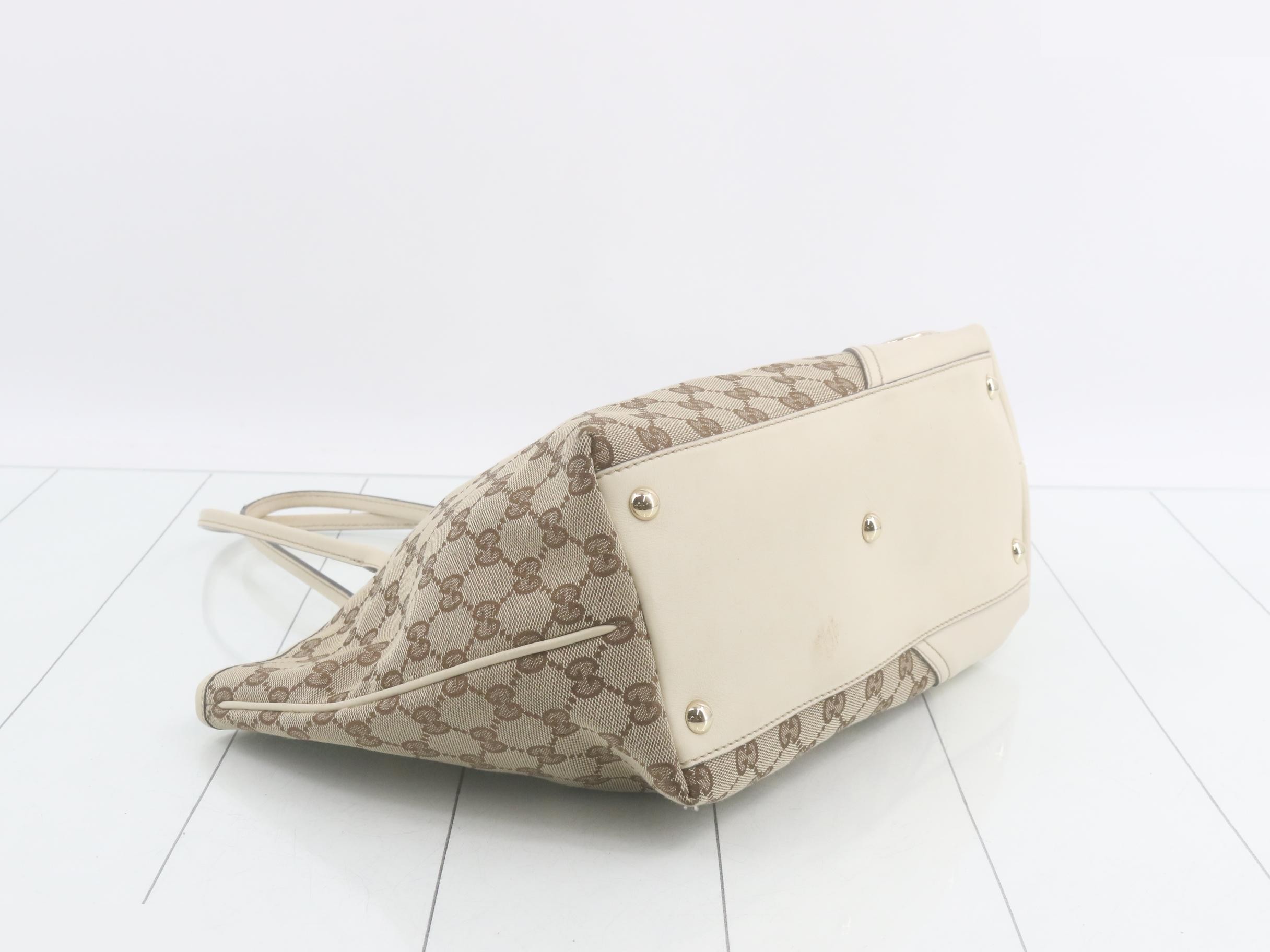 New Brit Tote GG Canvas — view 5