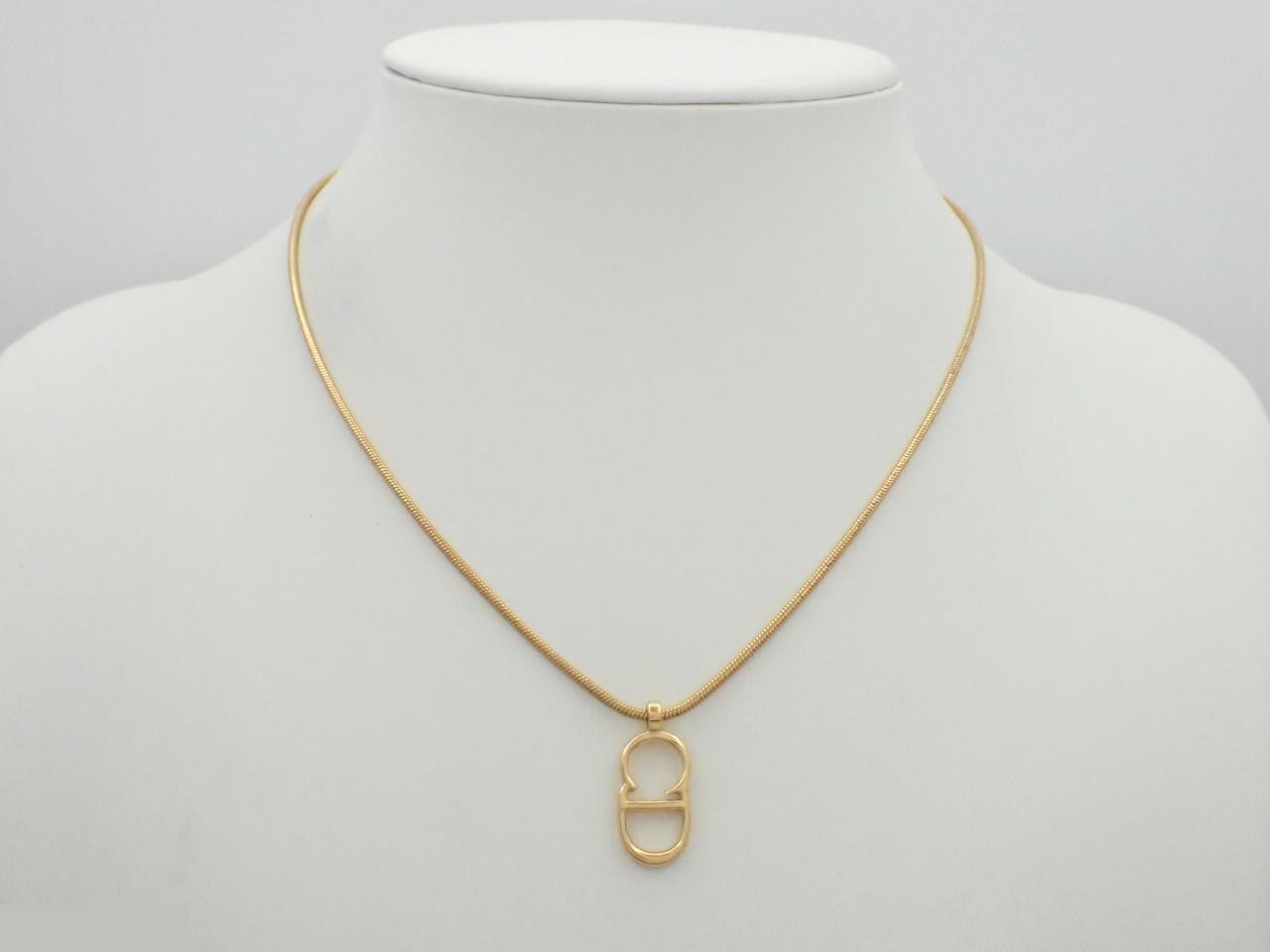 precious metal necklace/pendant, gold, neck circumference approximately 43 cm — view 3