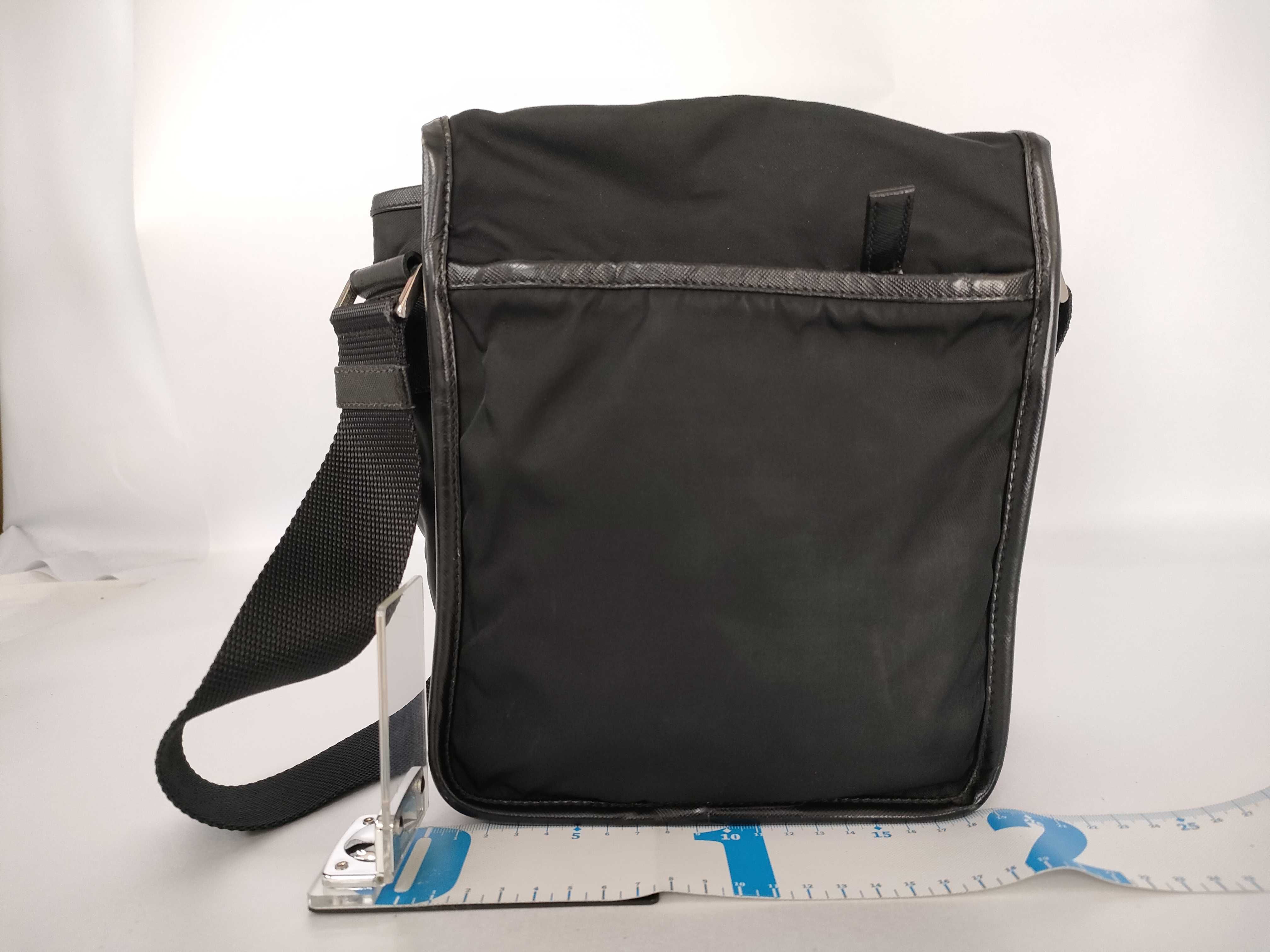 Nylon Messenger Shoulder Bag — view 2