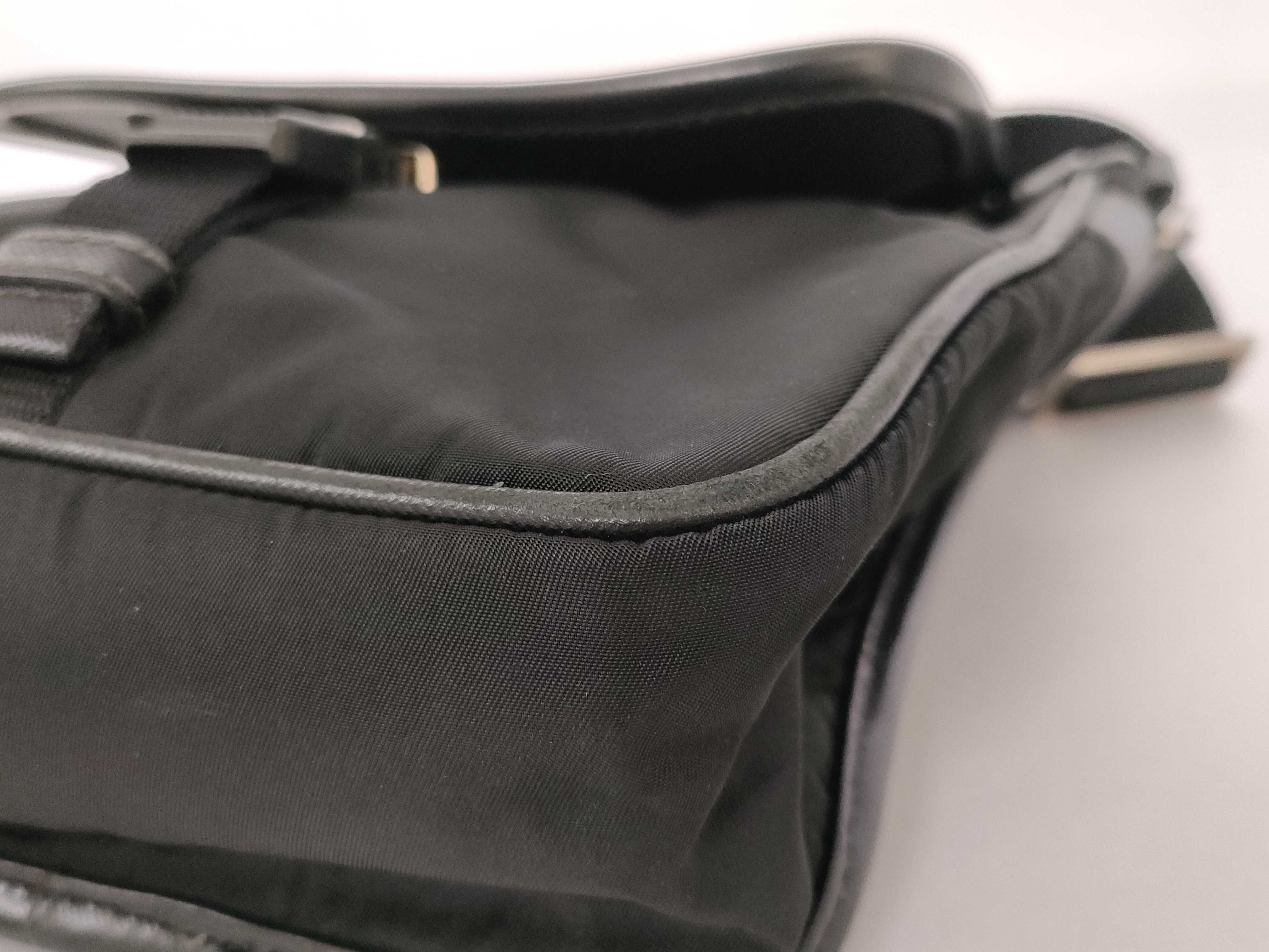 Nylon Messenger Shoulder Bag — view 6