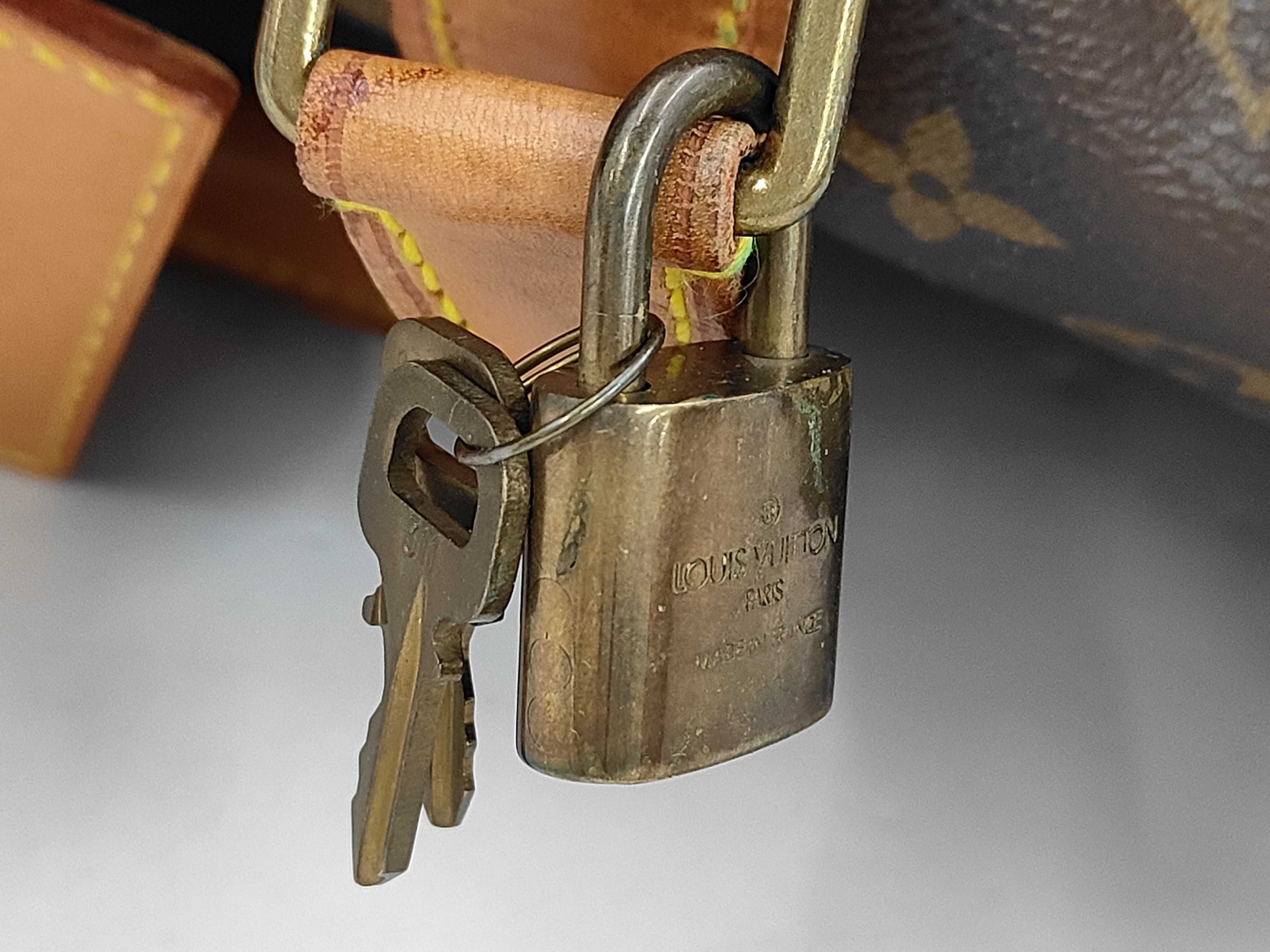 Monogram Vuitton Keepall Boston Bag — view 11