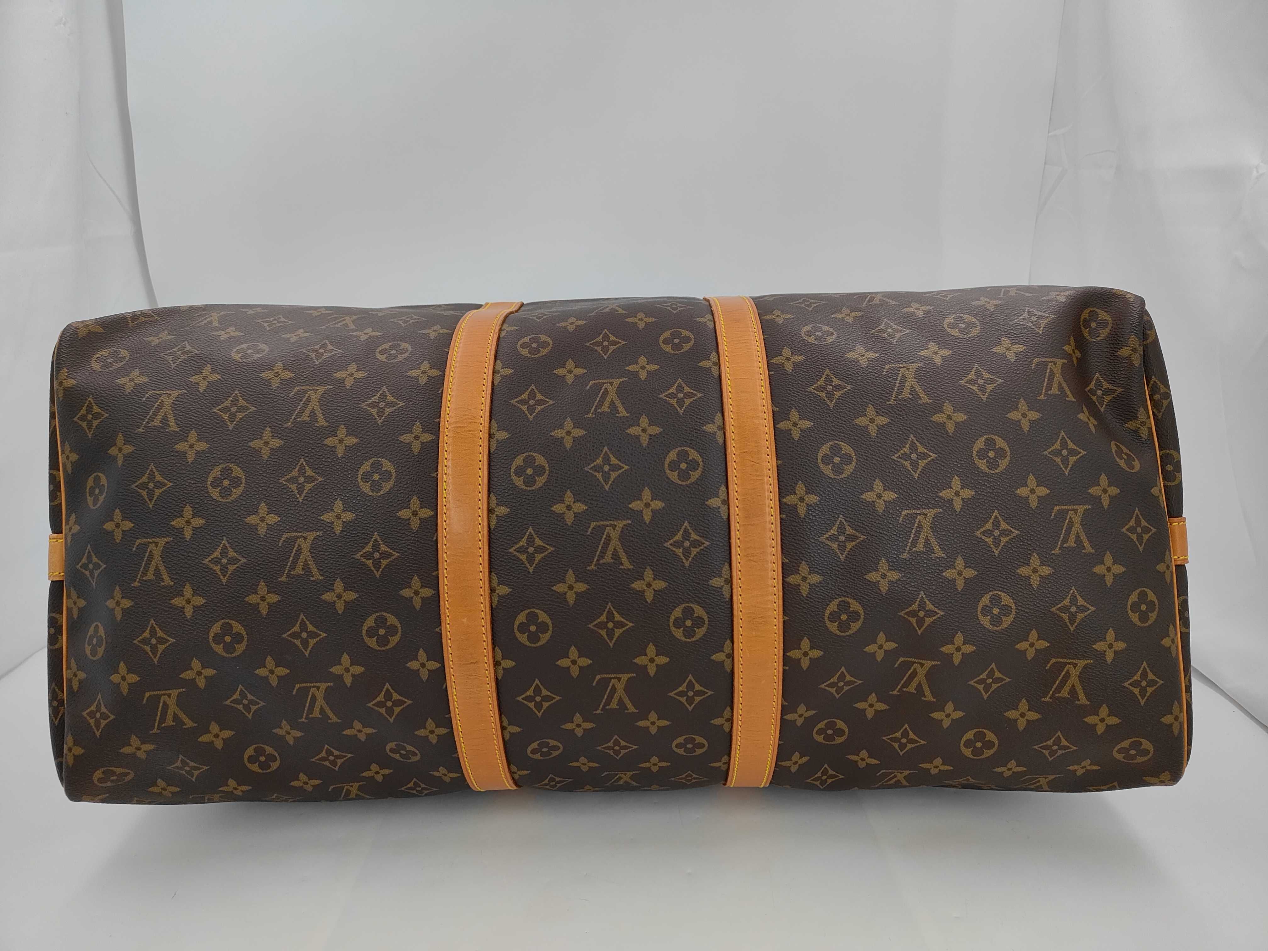 Monogram Vuitton Keepall Boston Bag — view 3