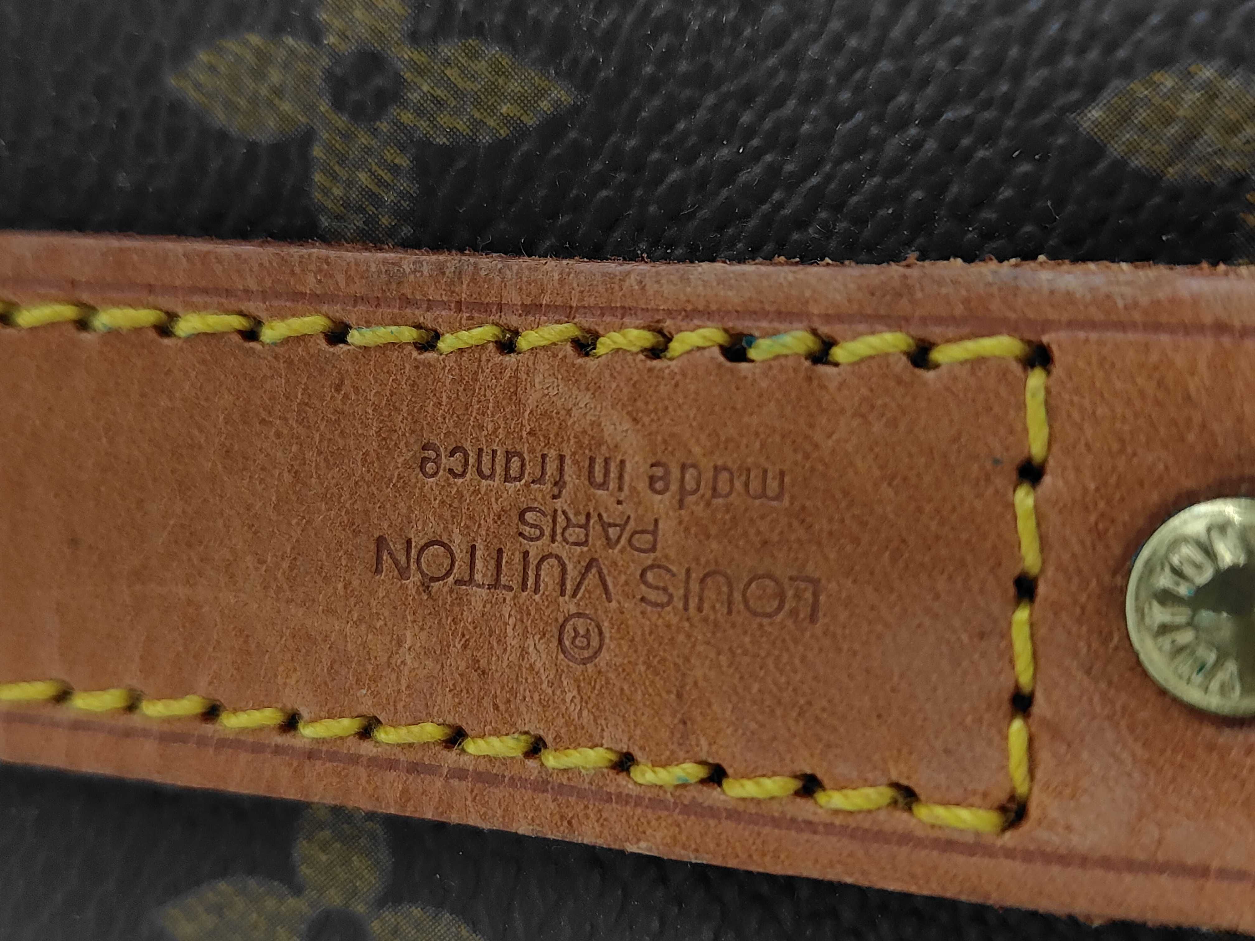Monogram Vuitton Keepall Boston Bag — view 10