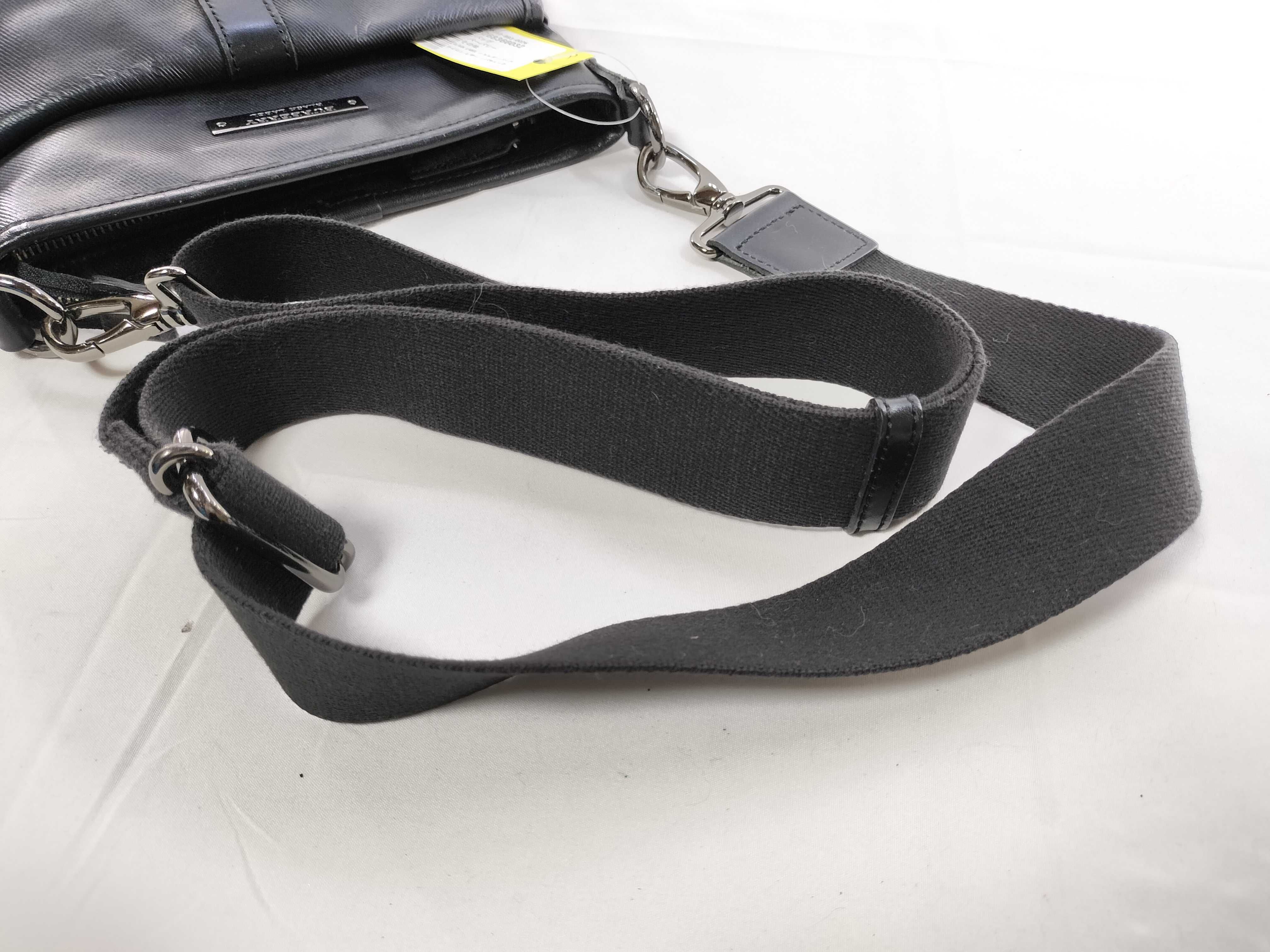 BLACK LABEL Shoulder Bag, Nylon Leather, Nova Check Pattern — view 3