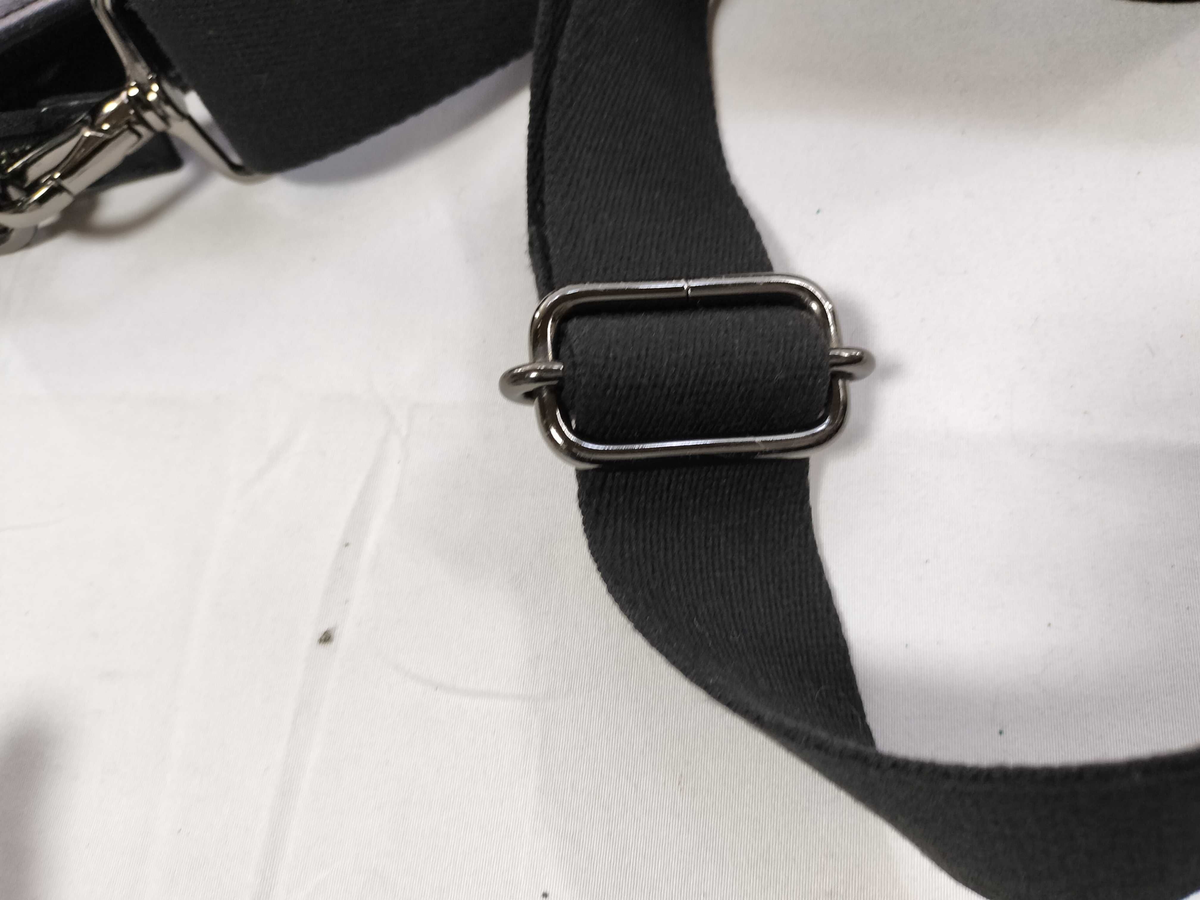 BLACK LABEL Shoulder Bag, Nylon Leather, Nova Check Pattern — view 4
