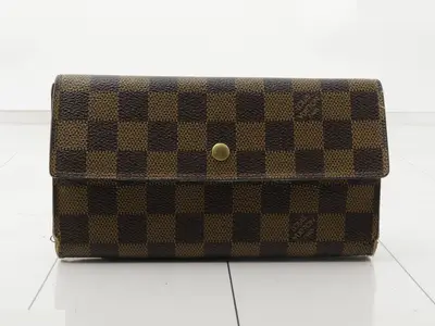 Portefeuille Tresor International N61215 Tri-fold Wallet