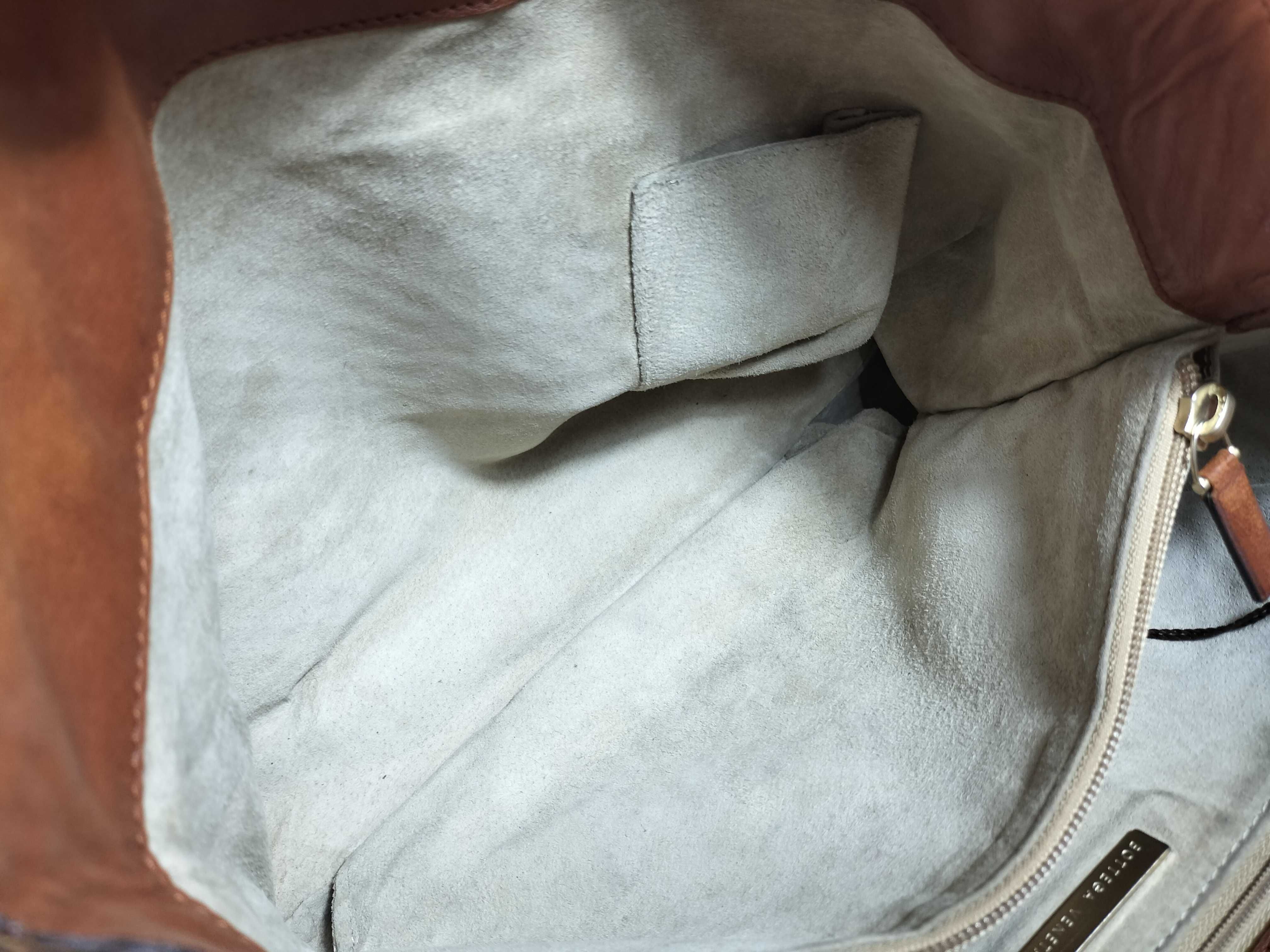 Intrecciato Tote Bag, Brown Handbag — view 9