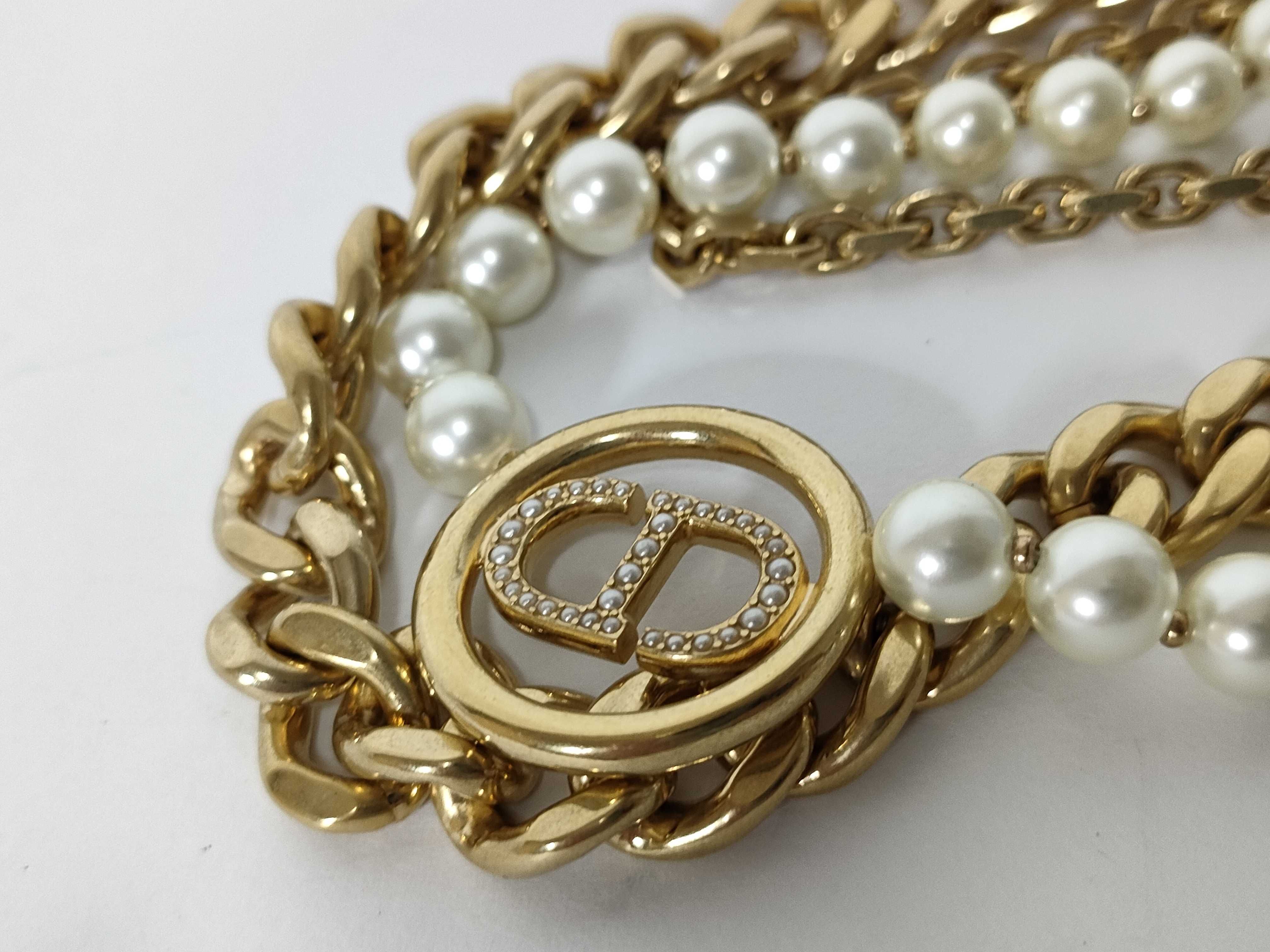 30 Montaigne Pearl Triple Strand Necklace — view 9