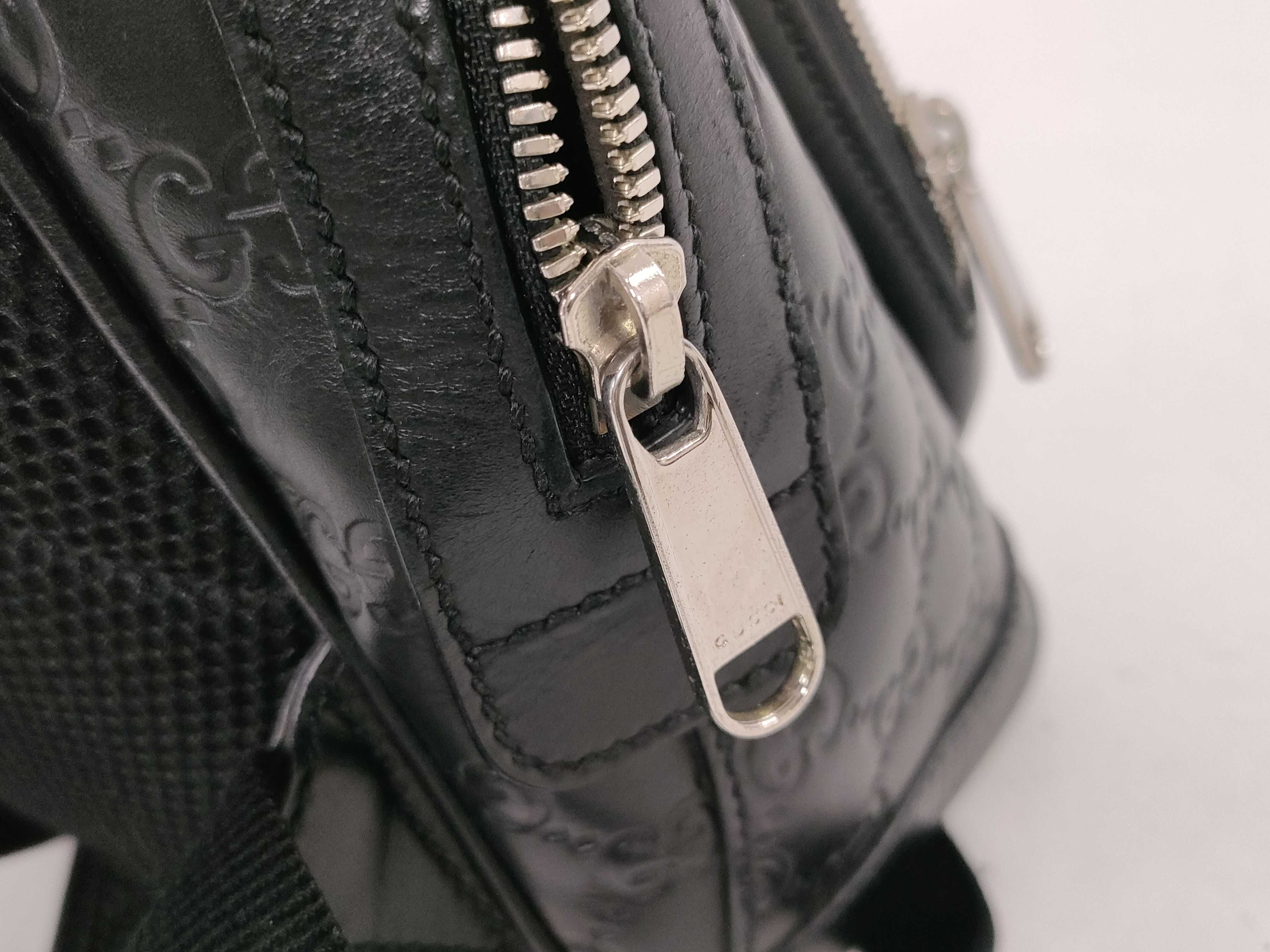 Guccissima Leather Backpack Signature Rucksack — view 14