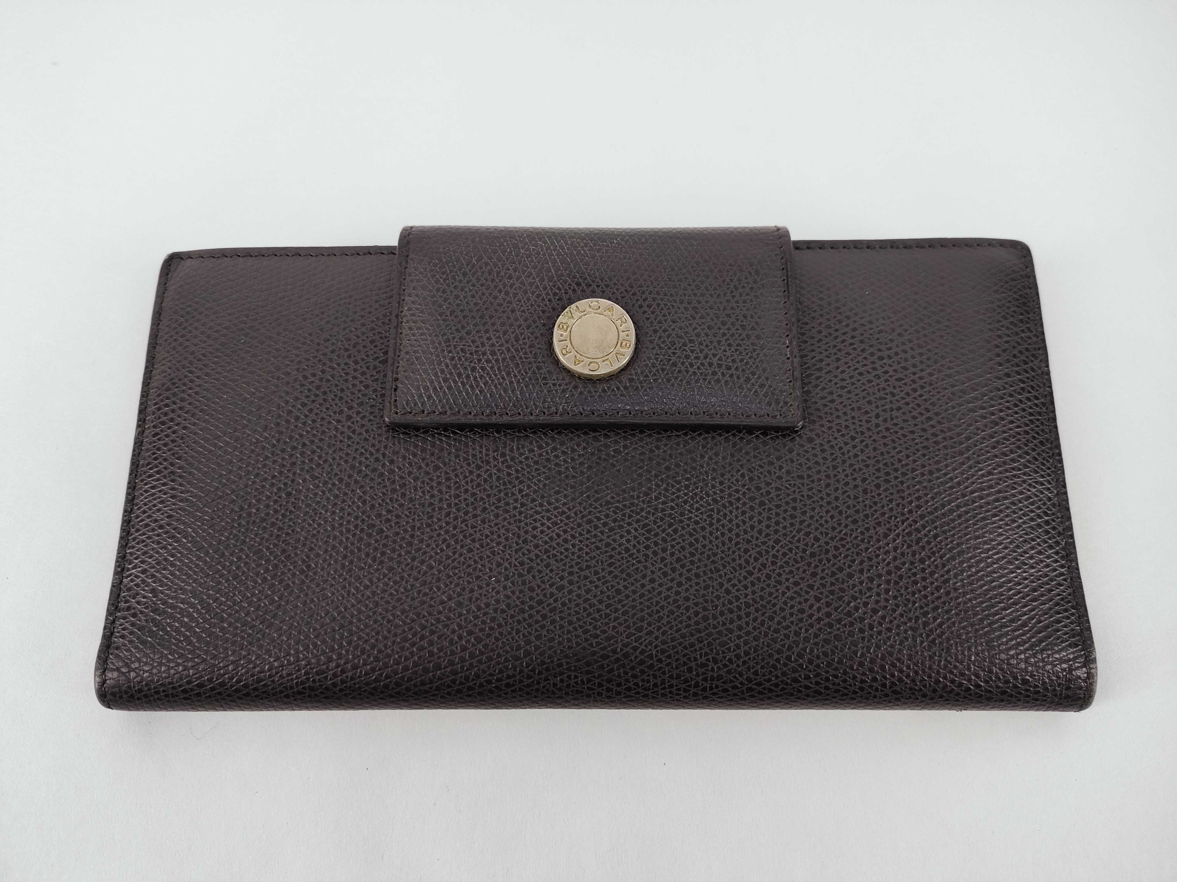 Bulgari Long Wallet Black Wallet