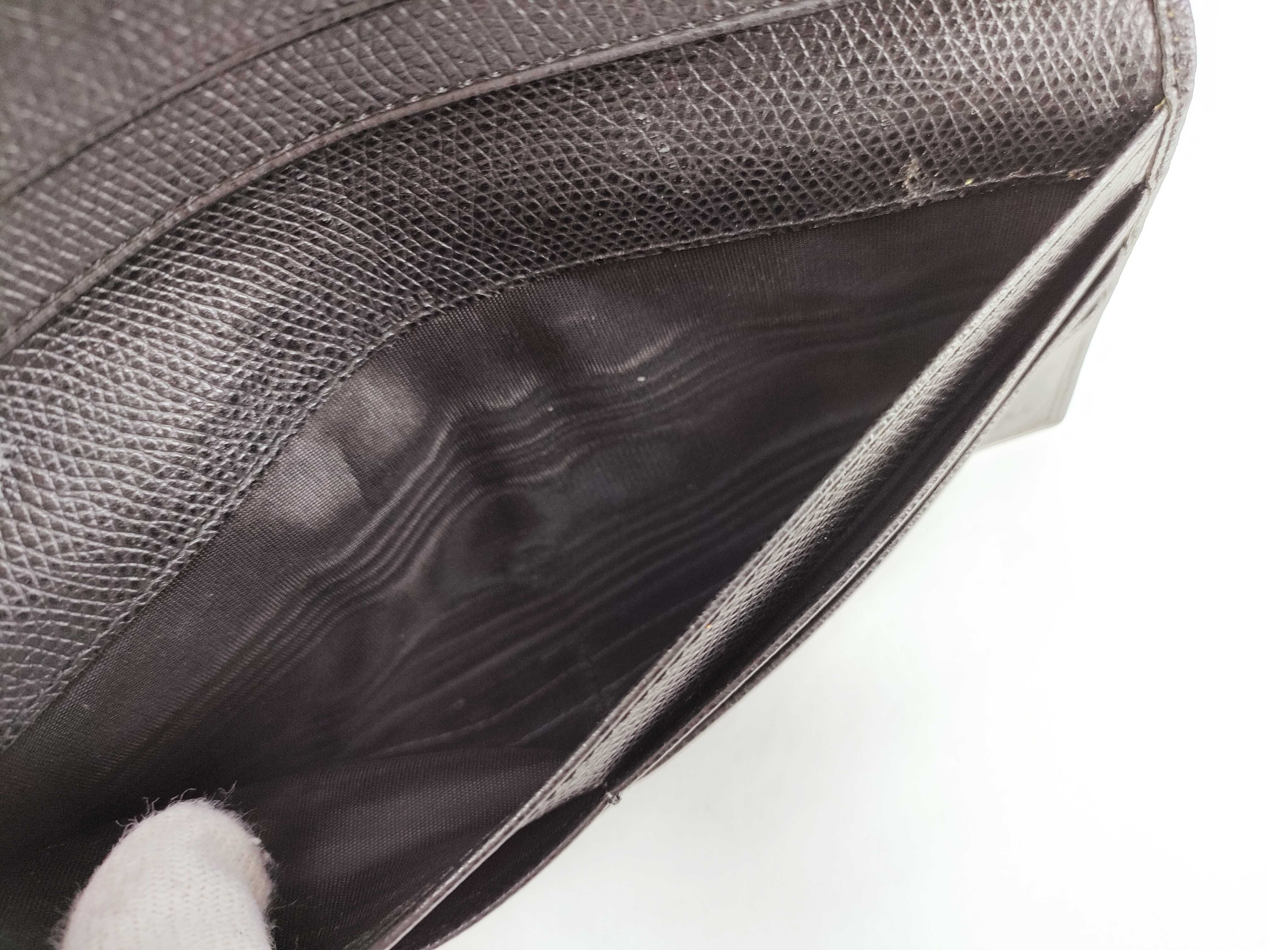 Bulgari Long Wallet Black Wallet — view 11