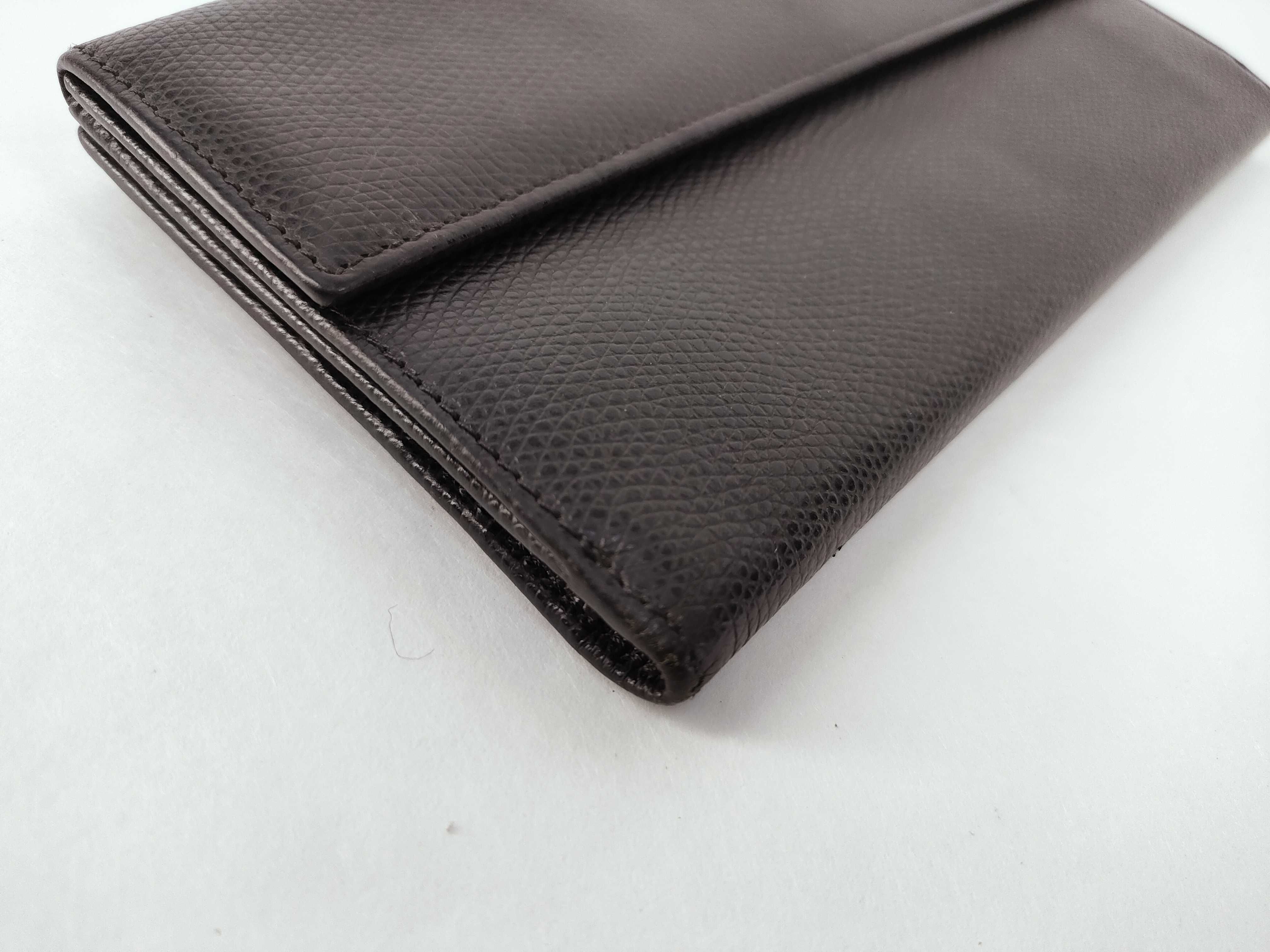 Bulgari Long Wallet Black Wallet — view 3