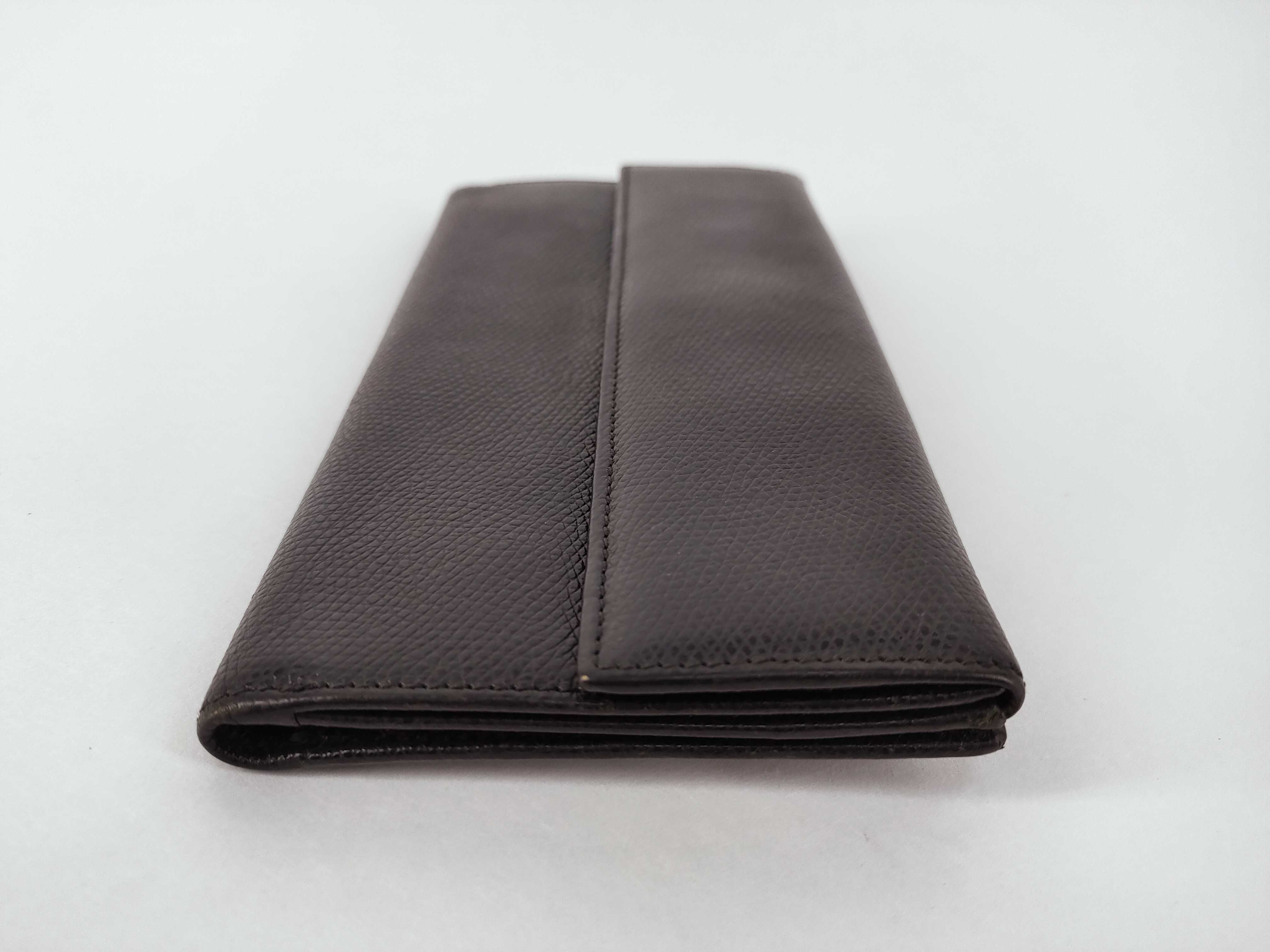 Bulgari Long Wallet Black Wallet — view 6