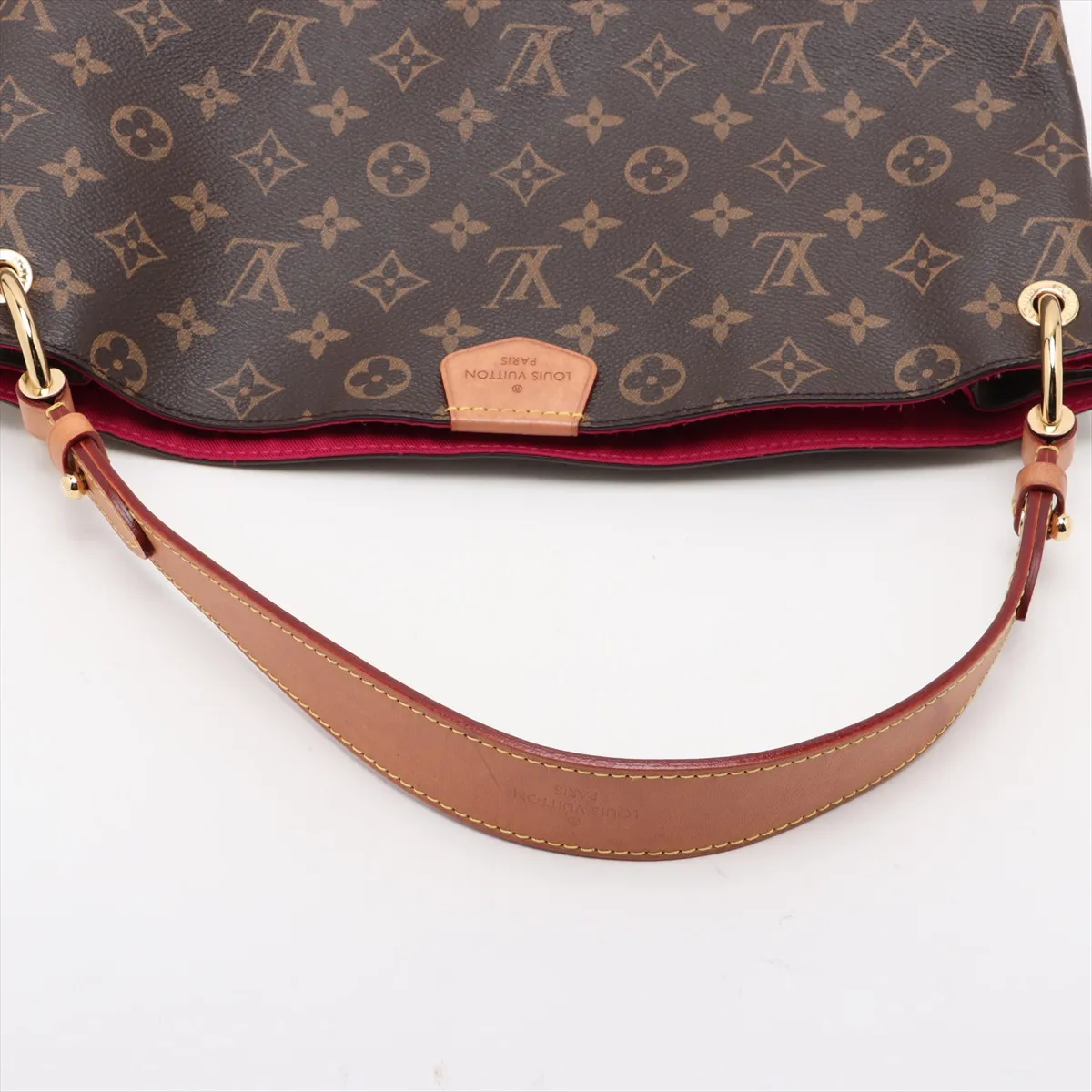 Monogram Graceful PM M43700 Brown RFID reaction available — view 5
