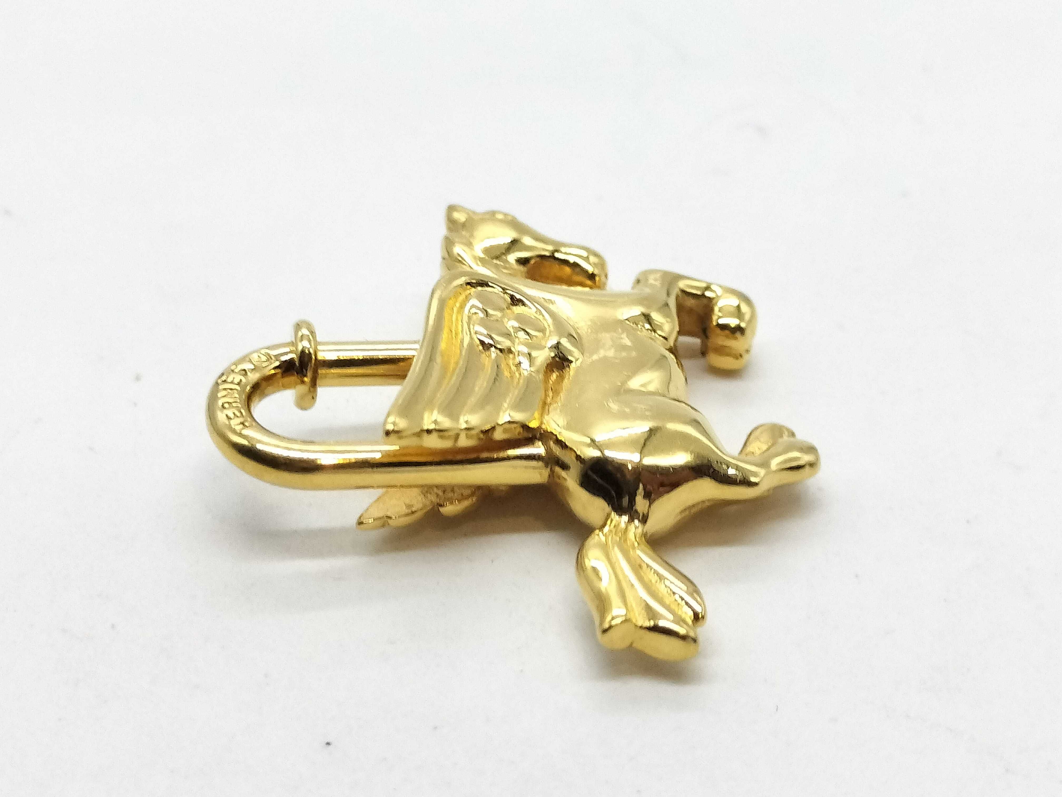 padlock, 1993 limited edition, Pegasus design, gold, and other accessories. — view 4