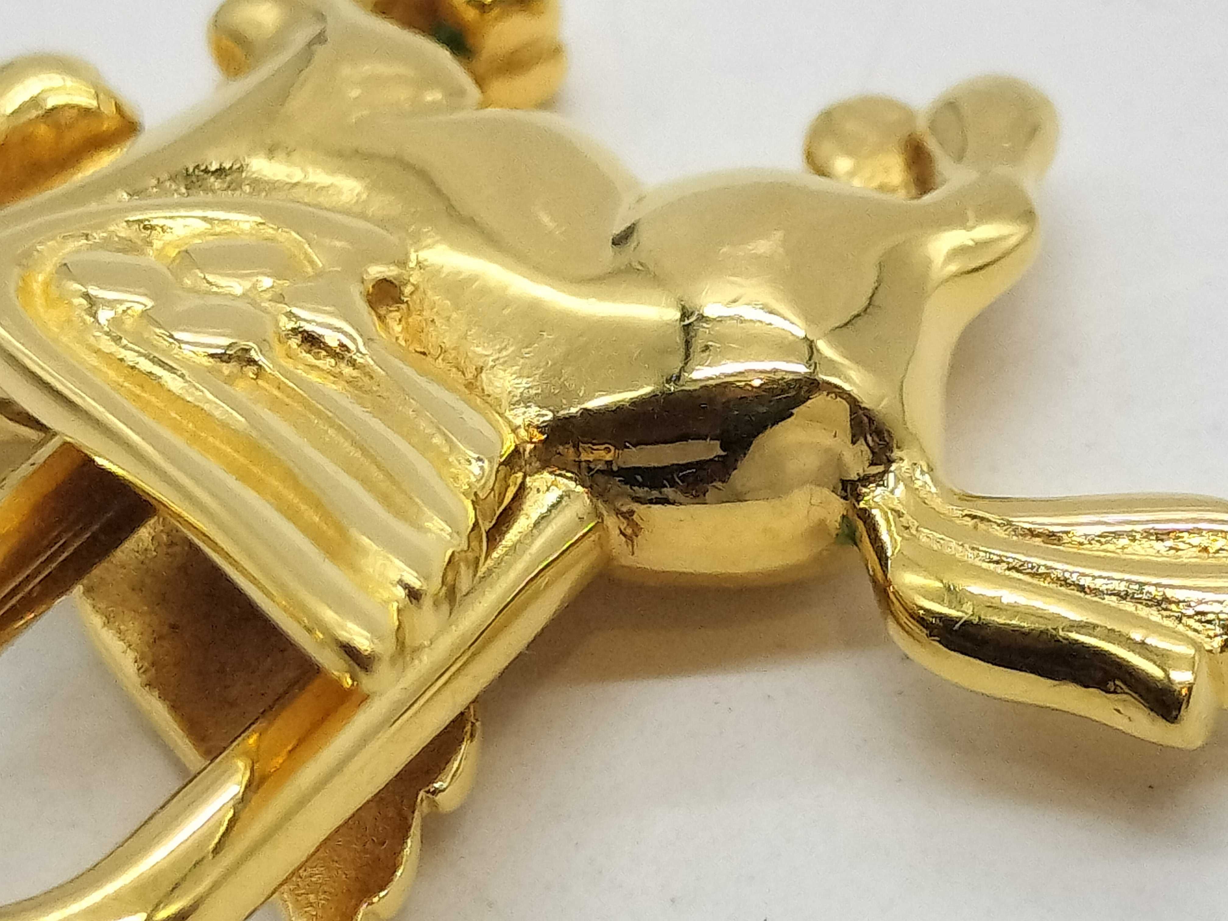 padlock, 1993 limited edition, Pegasus design, gold, and other accessories. — view 7