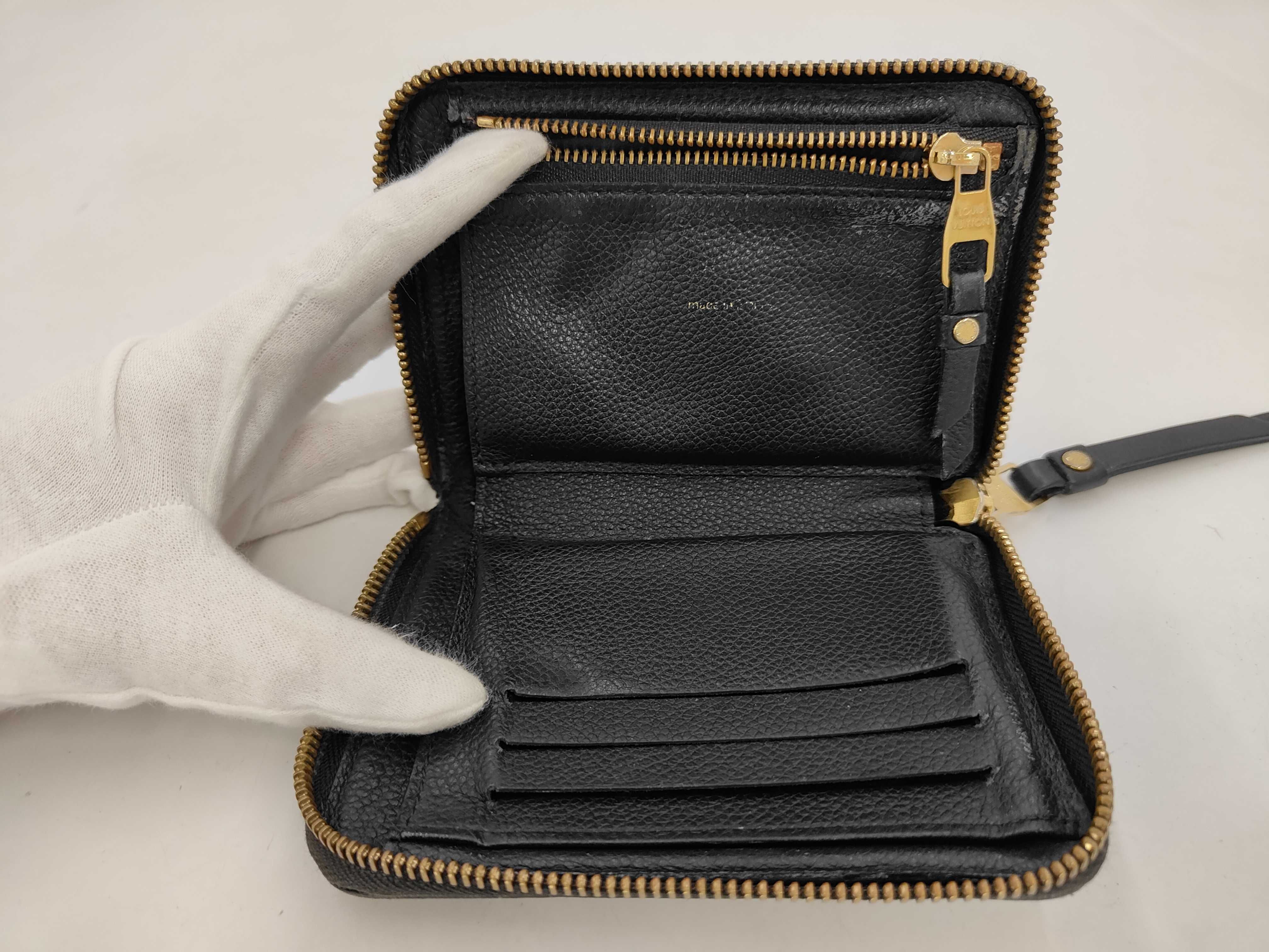 Monogram Empreinte Louis Vuitton Empreinte Portefeuille Secret Compact Noir TS4107 Wallet — view 7