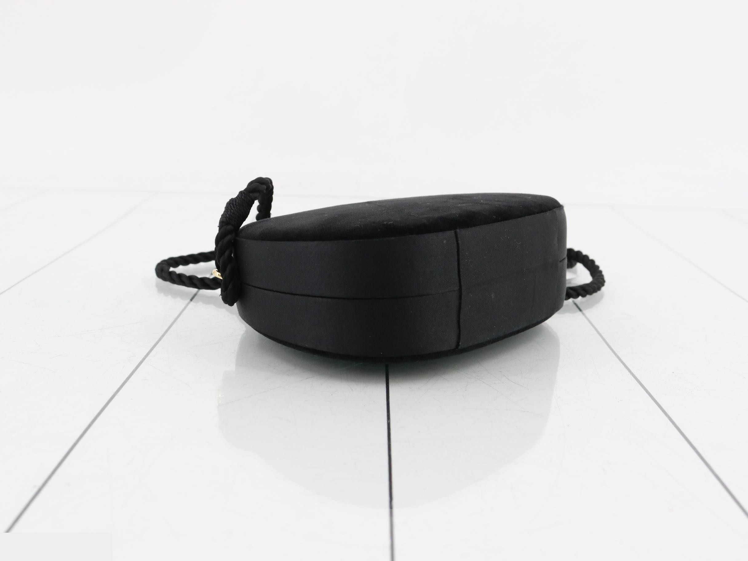 Triomphe Velour Fringe Shoulder Bag — view 5
