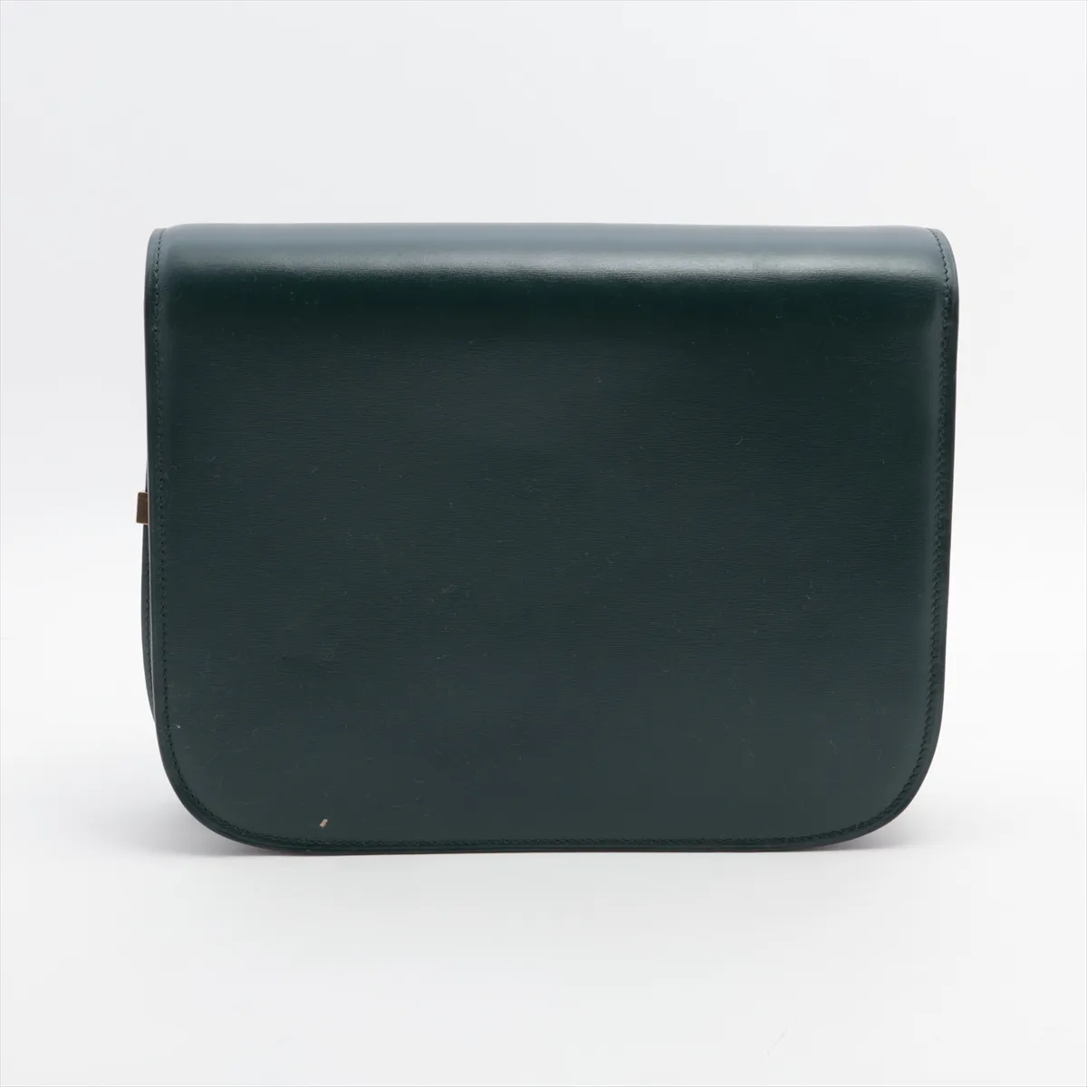 Classic Box Leather Shoulder Bag Green — view 2