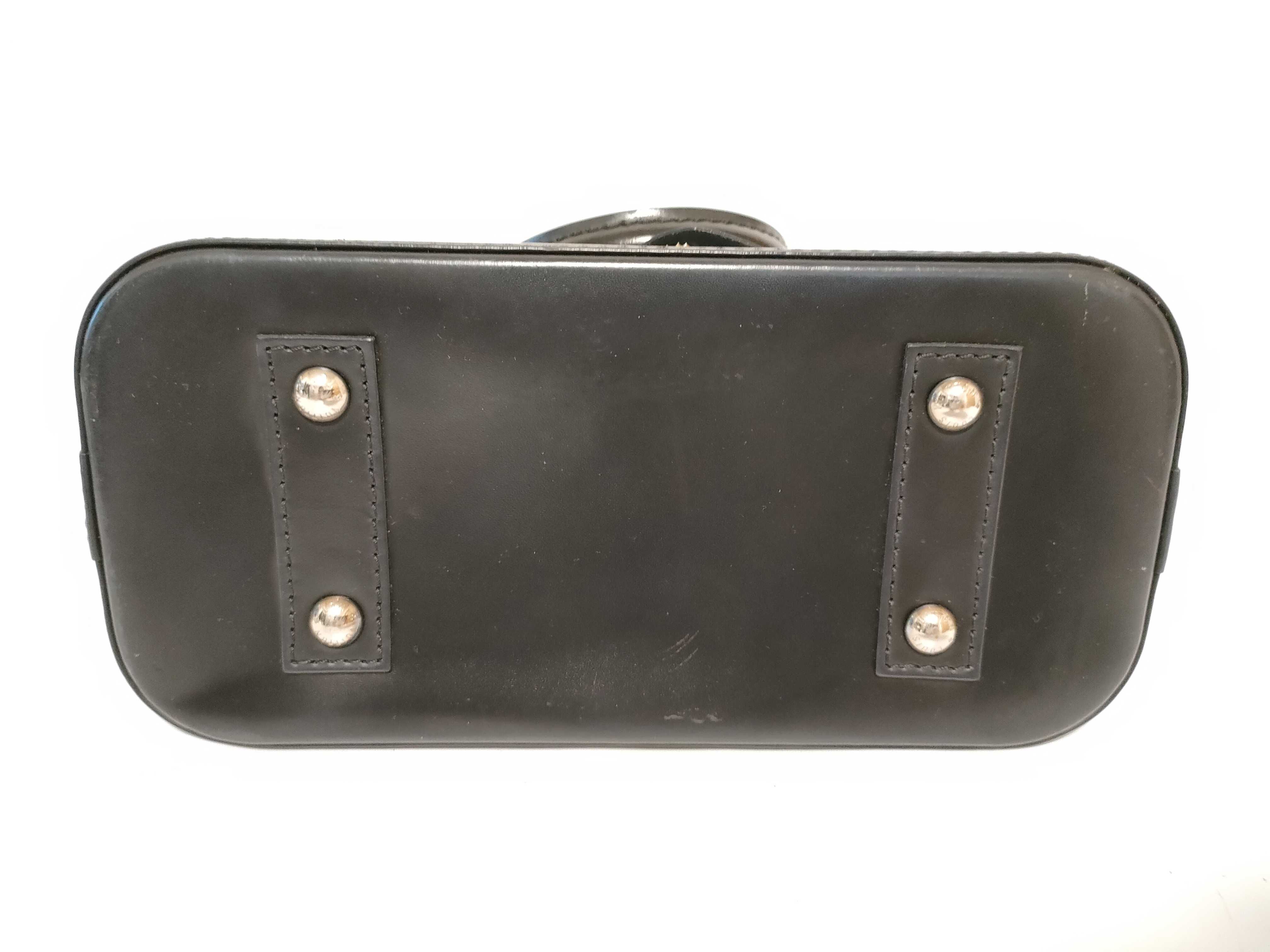 Epi ID- Epi Alma BB M40862 AA4125 Black with strap and cadena lock #AA1 handbag — view 8