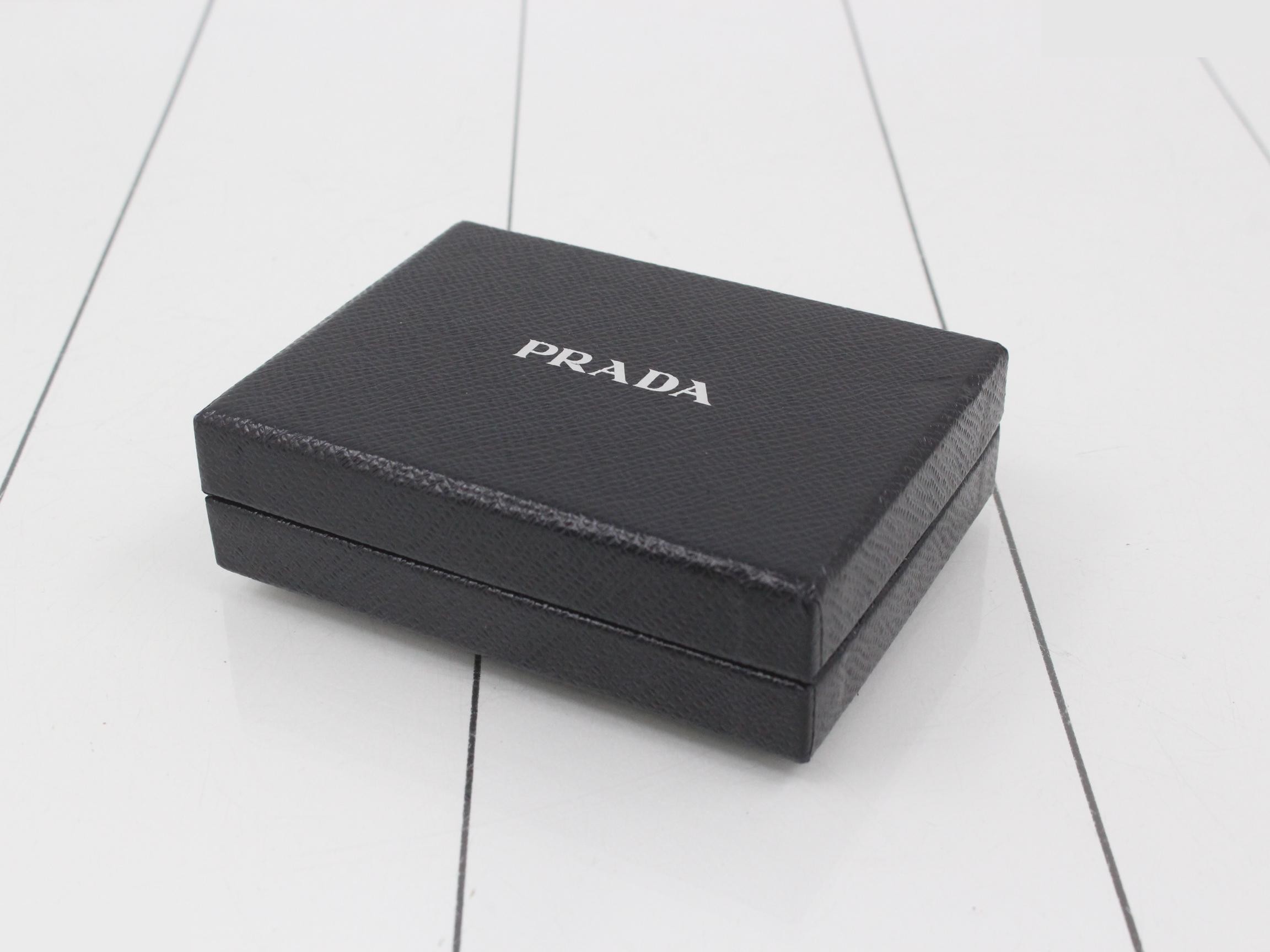 Saffiano Logo 6-Key Case, Brown — view 5