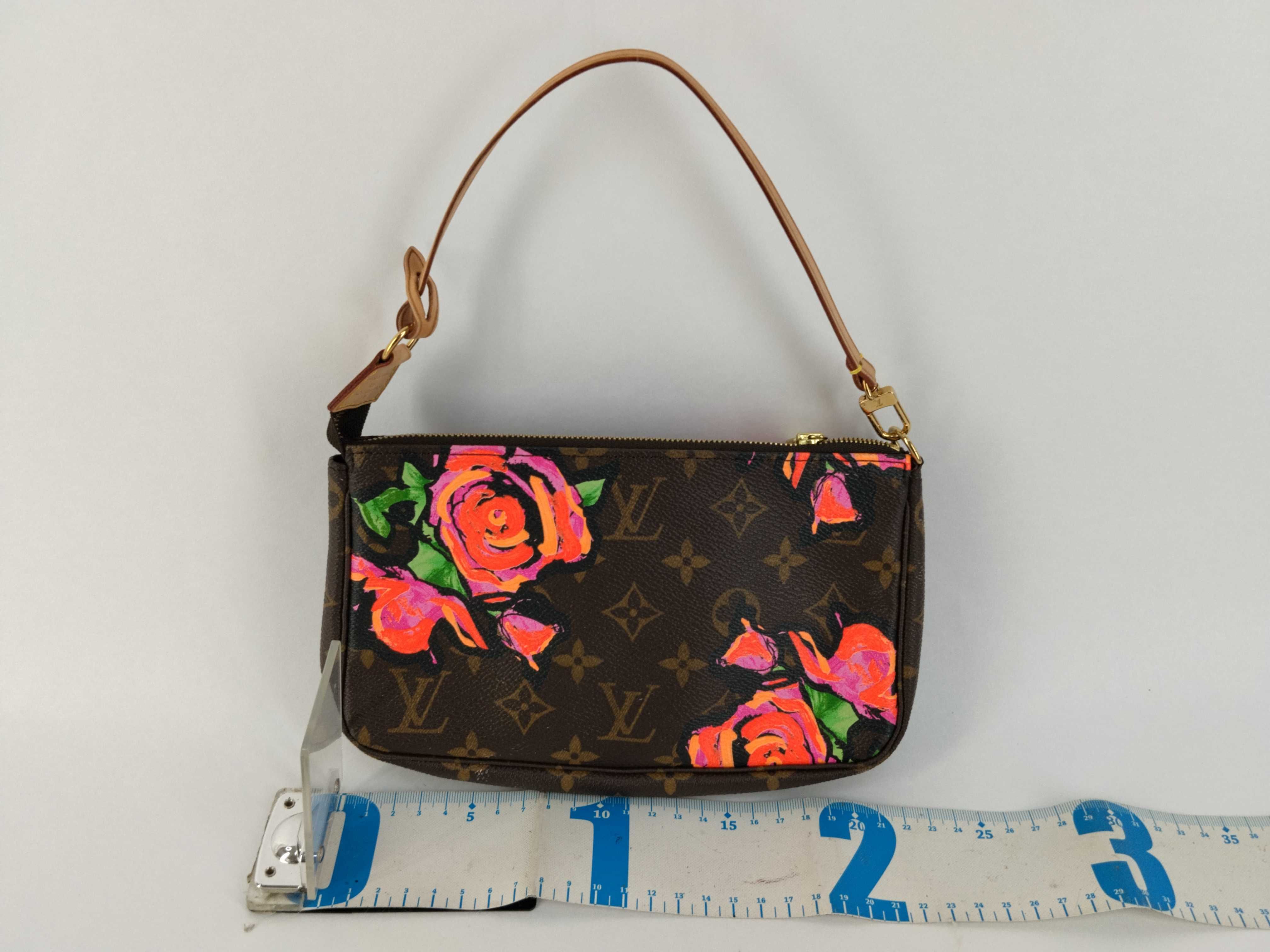 Monogram Rose Pochette Accessoires M48615 Pouch — view 2