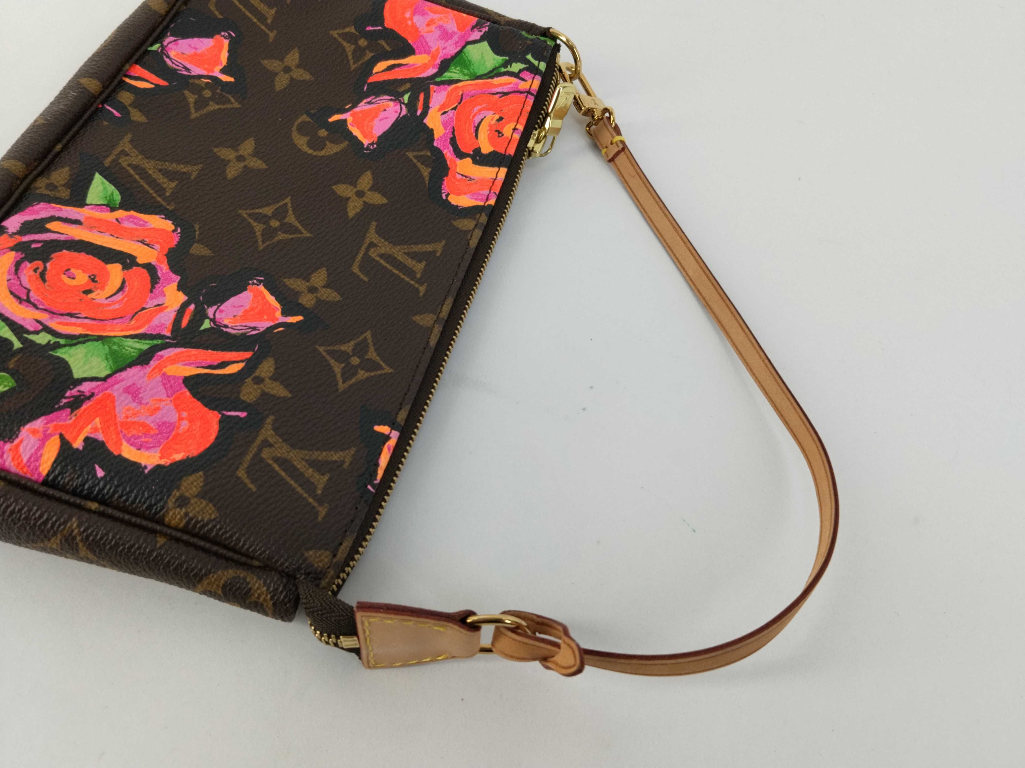 Monogram Rose Pochette Accessoires M48615 Pouch — view 3