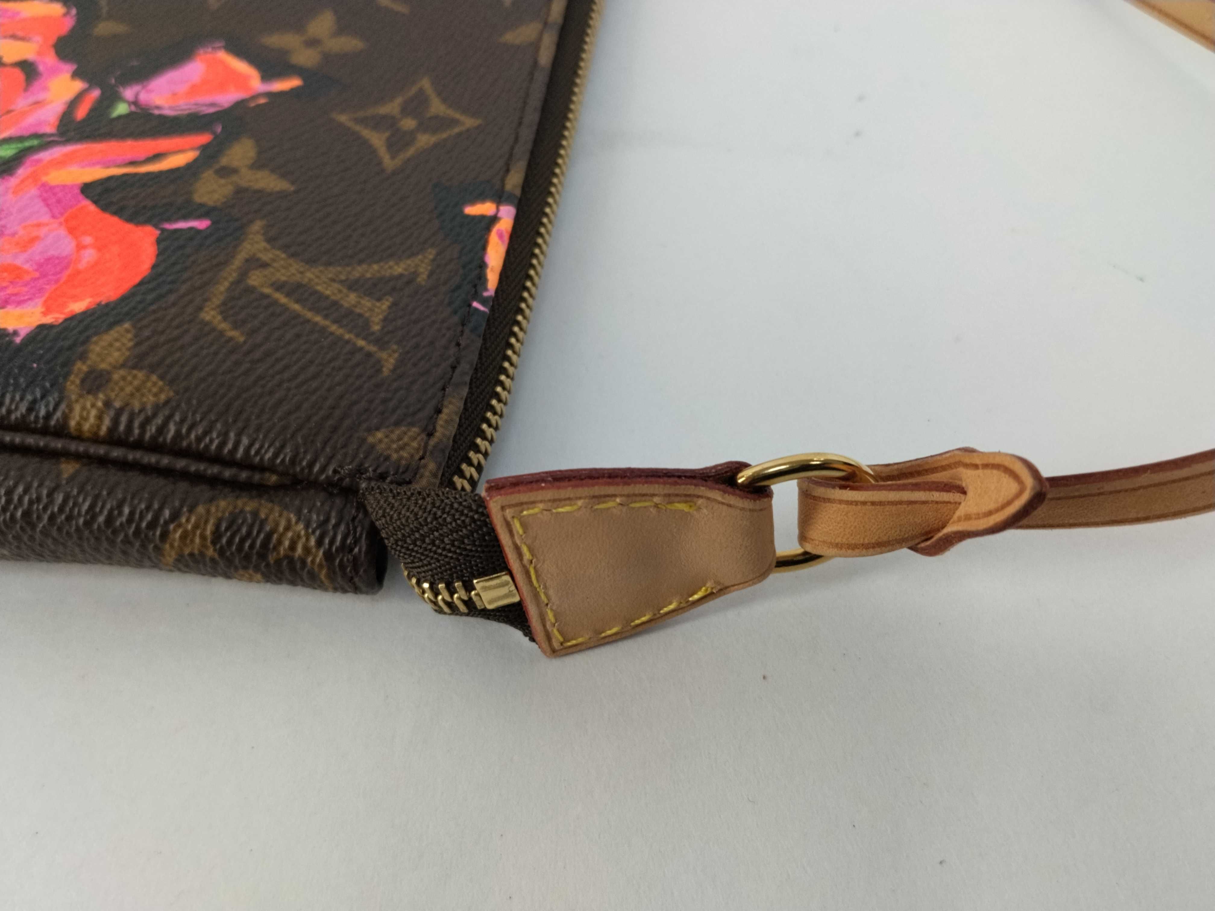 Monogram Rose Pochette Accessoires M48615 Pouch — view 5