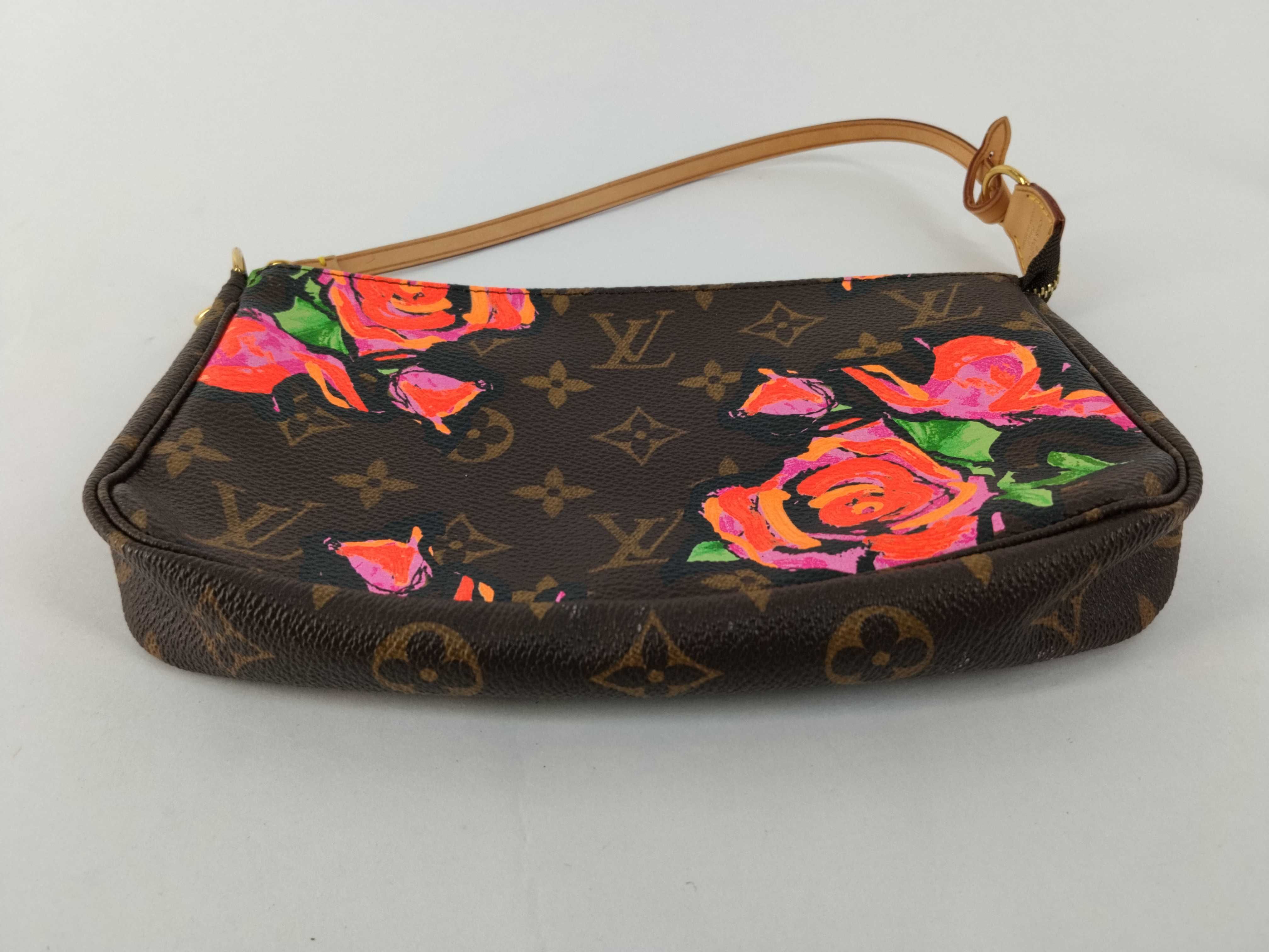 Monogram Rose Pochette Accessoires M48615 Pouch — view 9