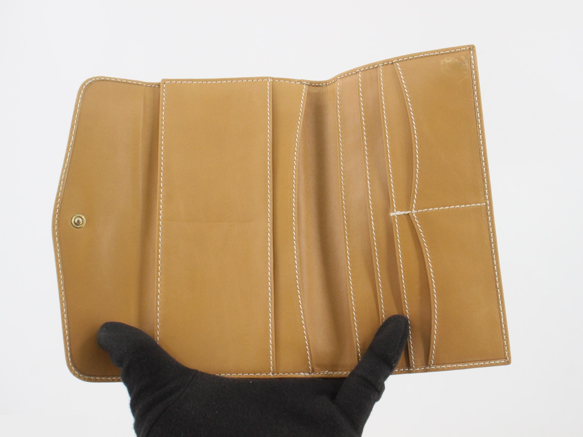Micro GG Long Wallet, Clasp Closure, Old Gucci — view 4