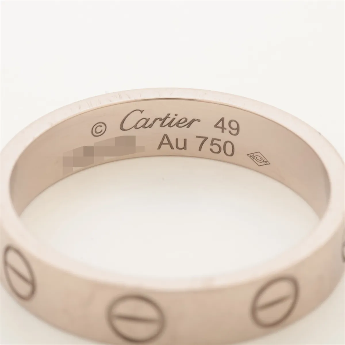 Mini Love Ring 750 (WG) 3.2g 49 728DRL — view 3