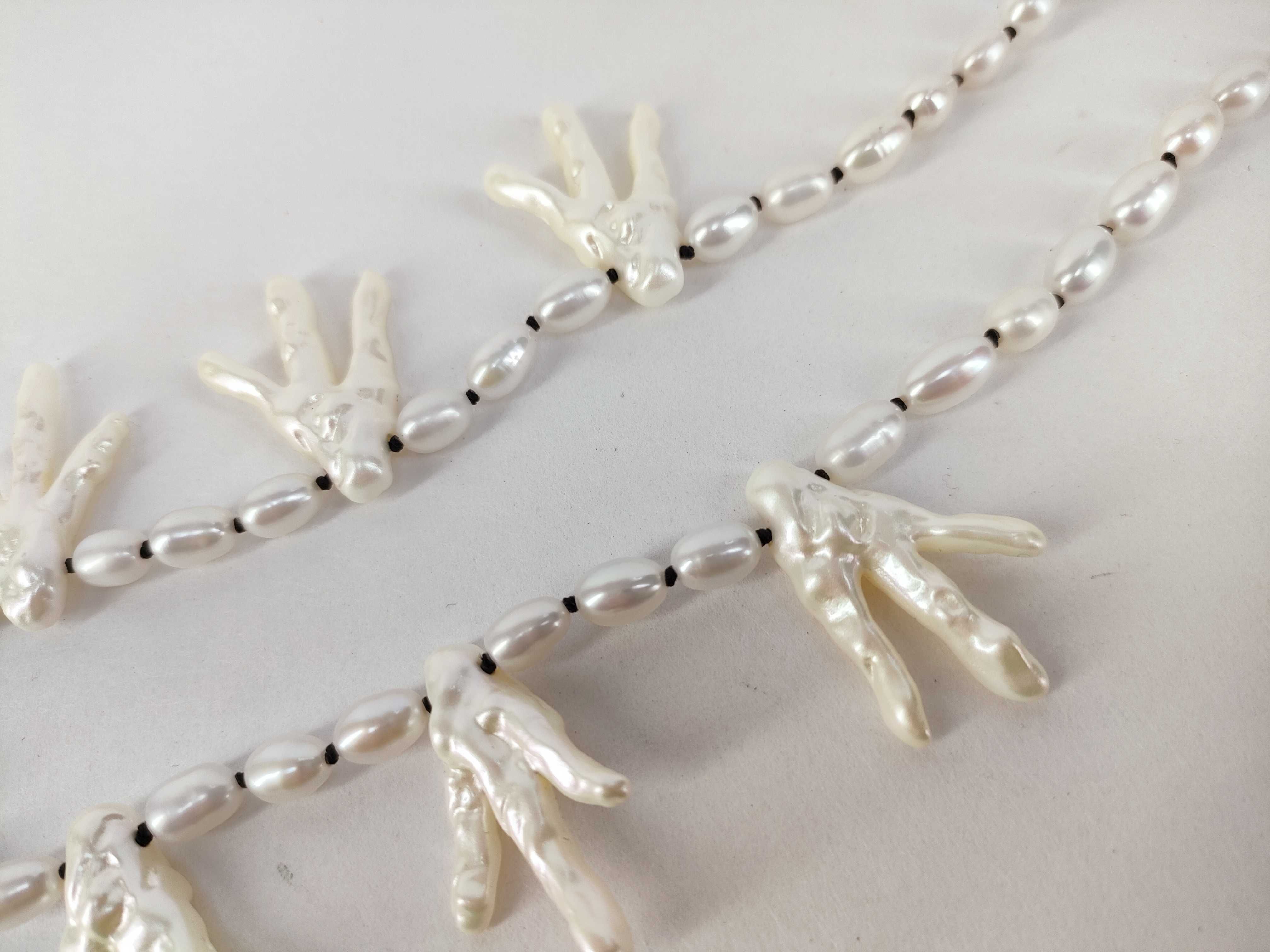 Denima Tears Pearl Necklace — view 7