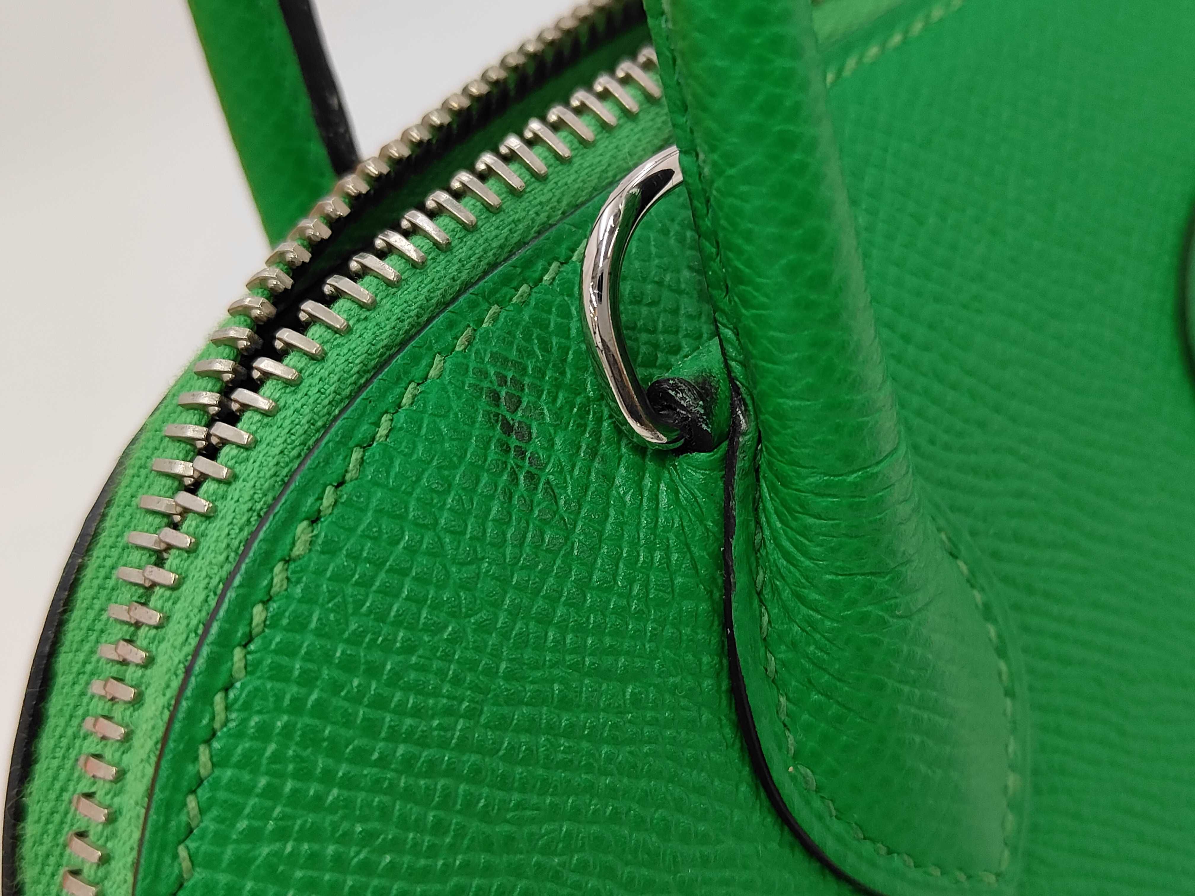 Bolide 27 Epson Silver hardware Green R engraved ST/with rain cover Handbag — view 13