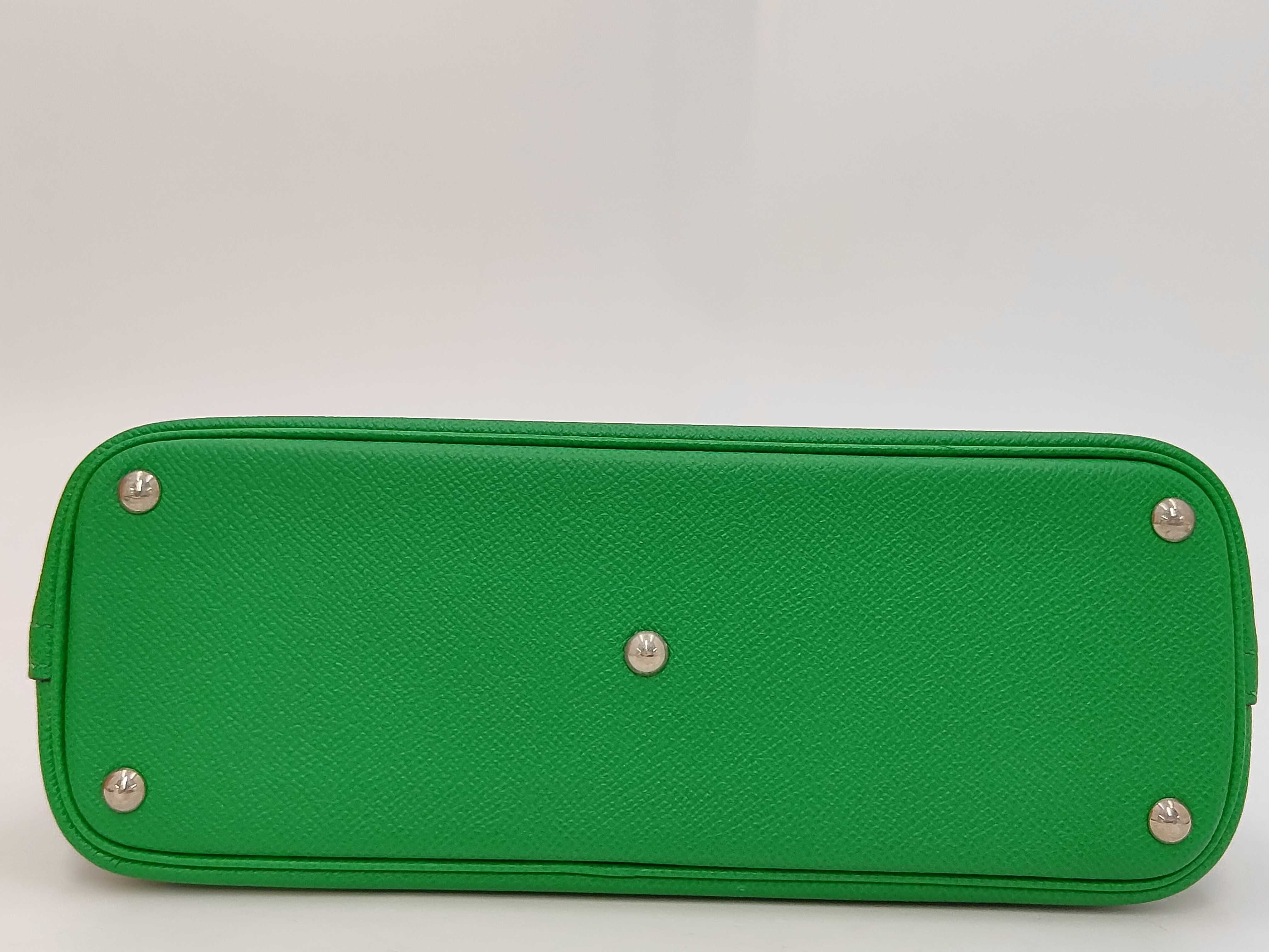 Bolide 27 Epson Silver hardware Green R engraved ST/with rain cover Handbag — view 4