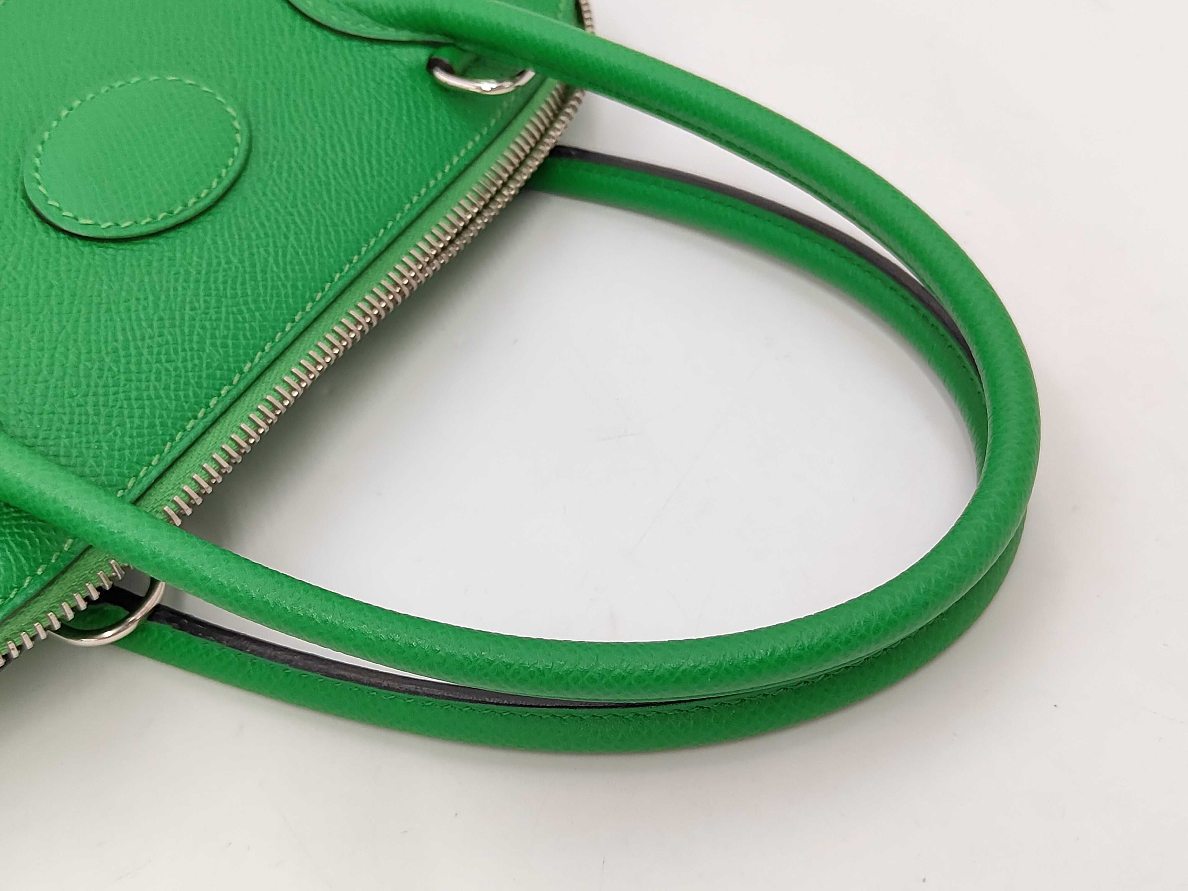 Bolide 27 Epson Silver hardware Green R engraved ST/with rain cover Handbag — view 5
