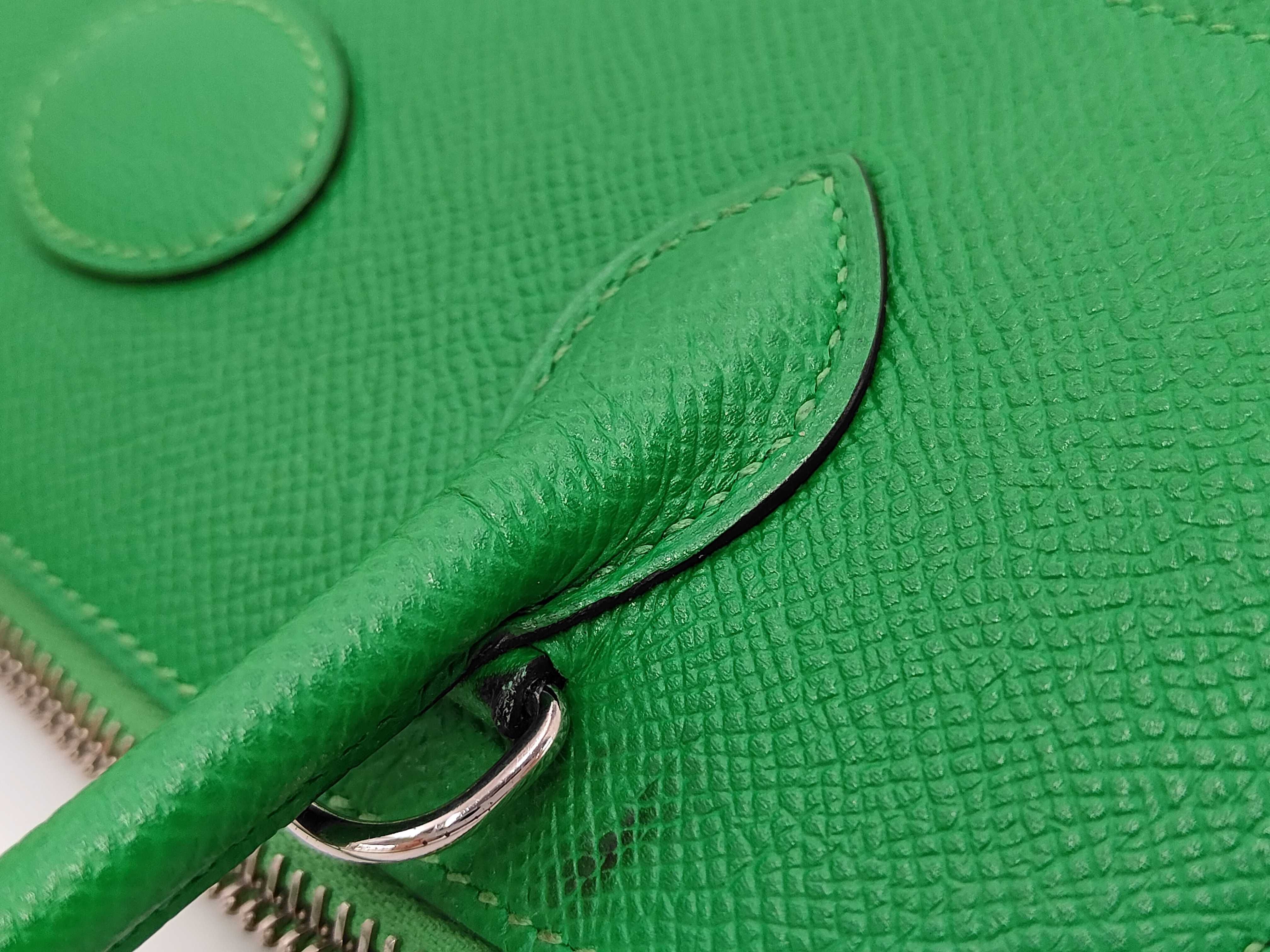 Bolide 27 Epson Silver hardware Green R engraved ST/with rain cover Handbag — view 7